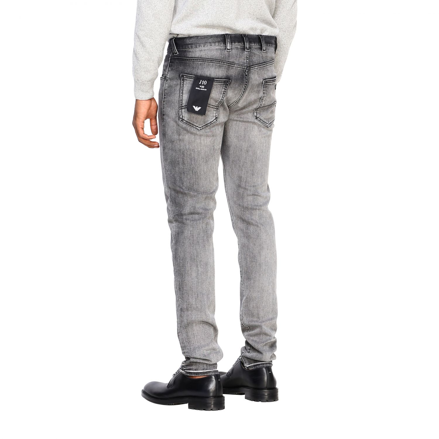 emporio armani skinny jeans mens