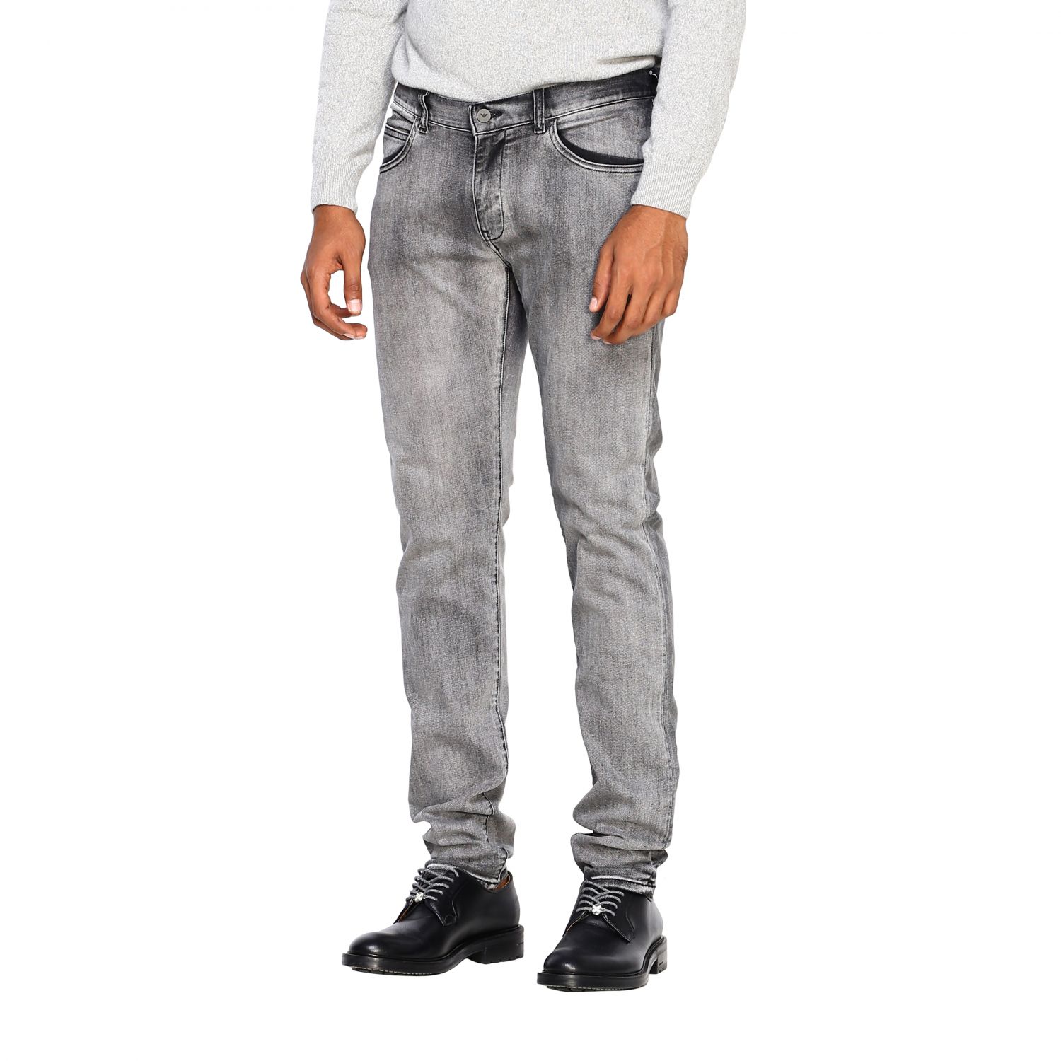 grey armani jeans mens