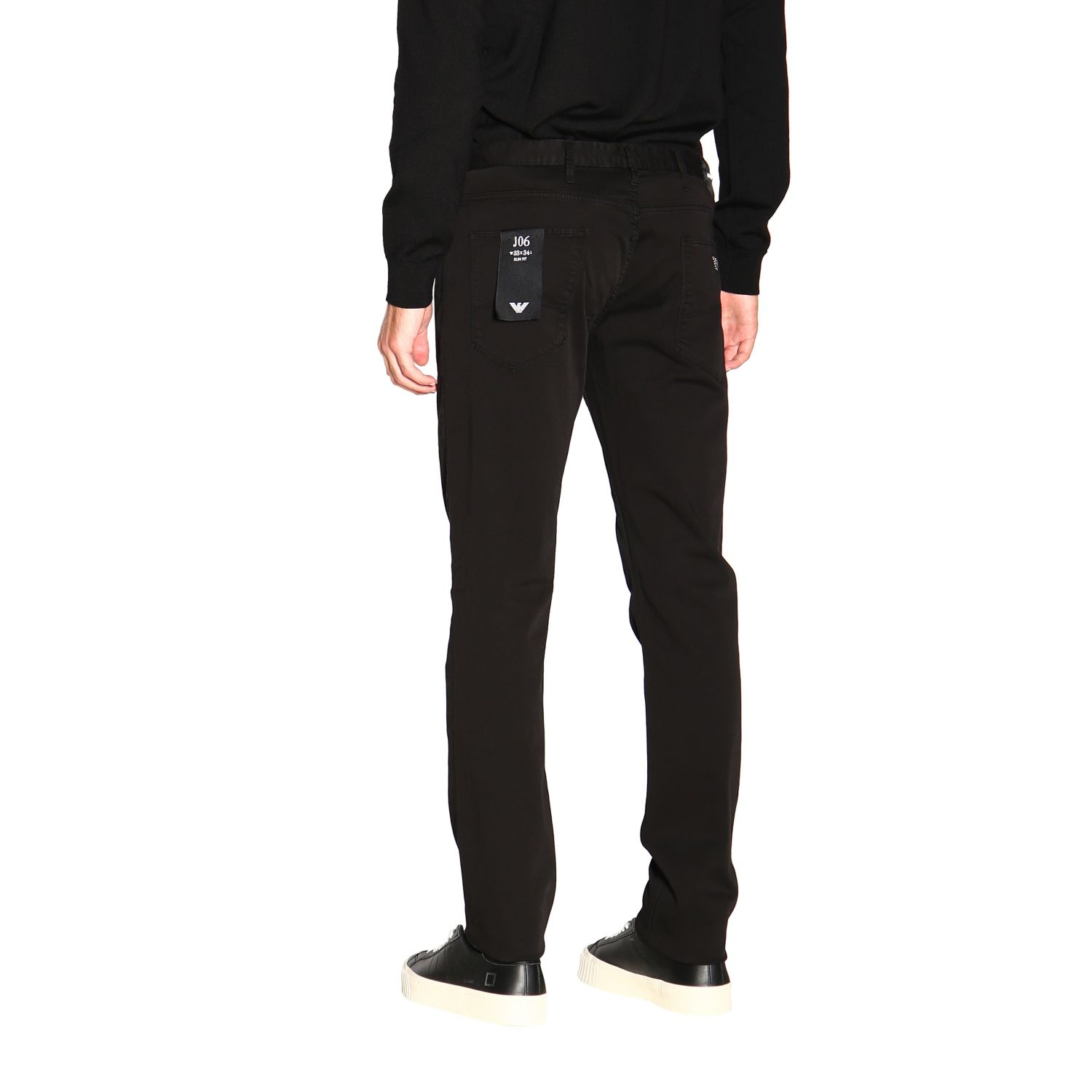 Pantalón Emporio Armani: Pantalón hombre Emporio Armani negro 3