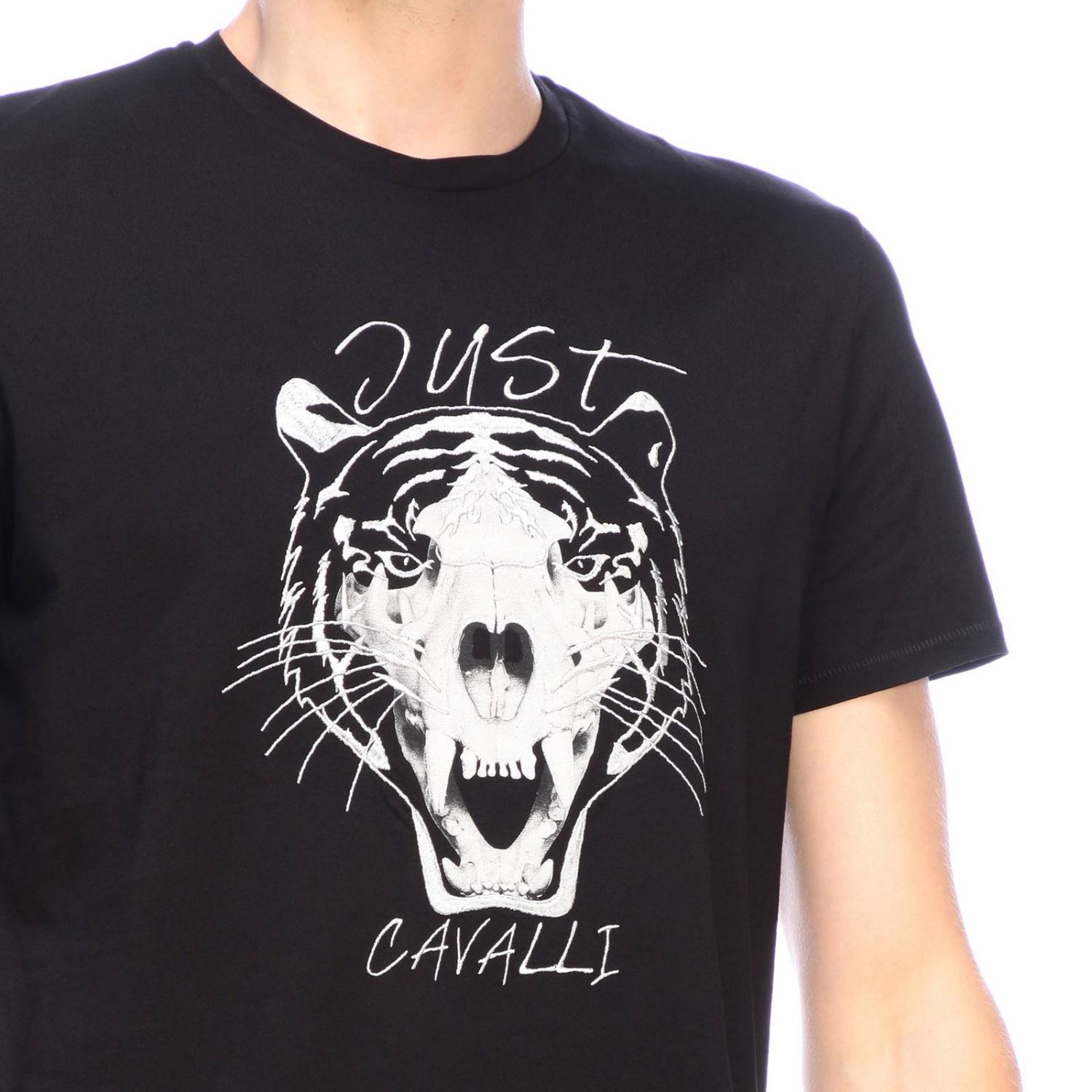 Just Cavalli Outlet: T-shirt men | T-Shirt Just Cavalli Men Black | T ...