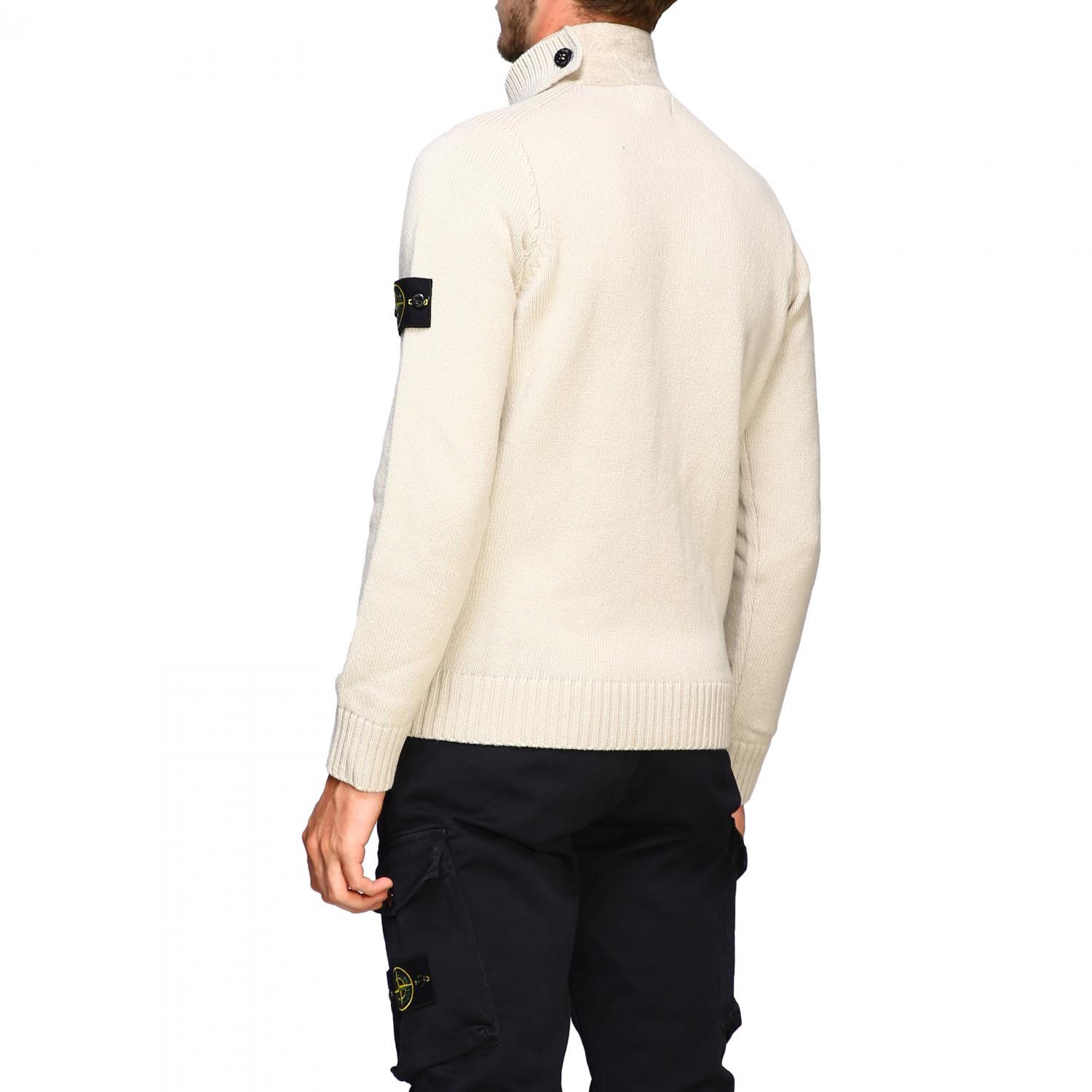 stone island sand jumper