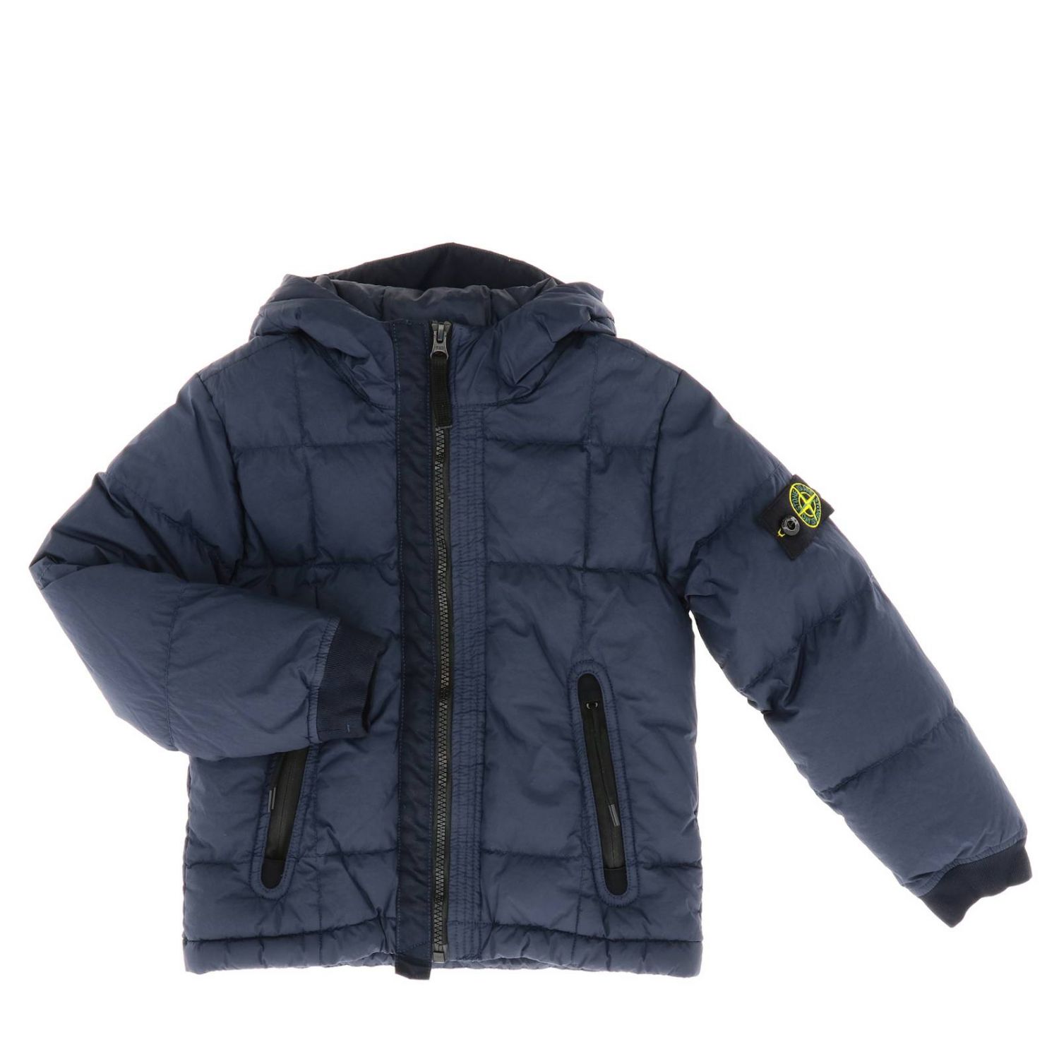 kas roekeloos Gezamenlijk Stone Island Junior Outlet: jacket for boys - Navy | Stone Island Junior  jacket 40133 online on GIGLIO.COM