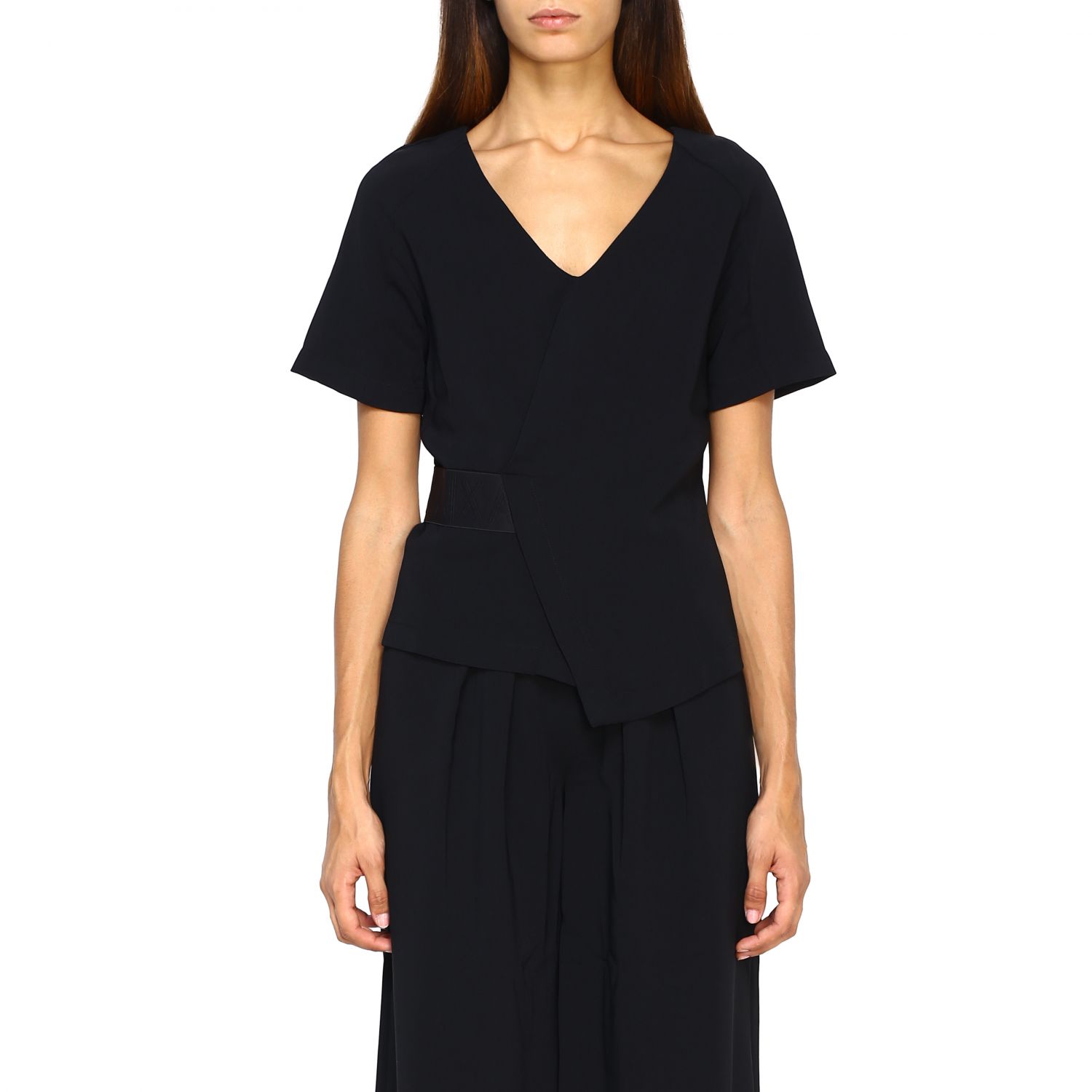 armani exchange black top