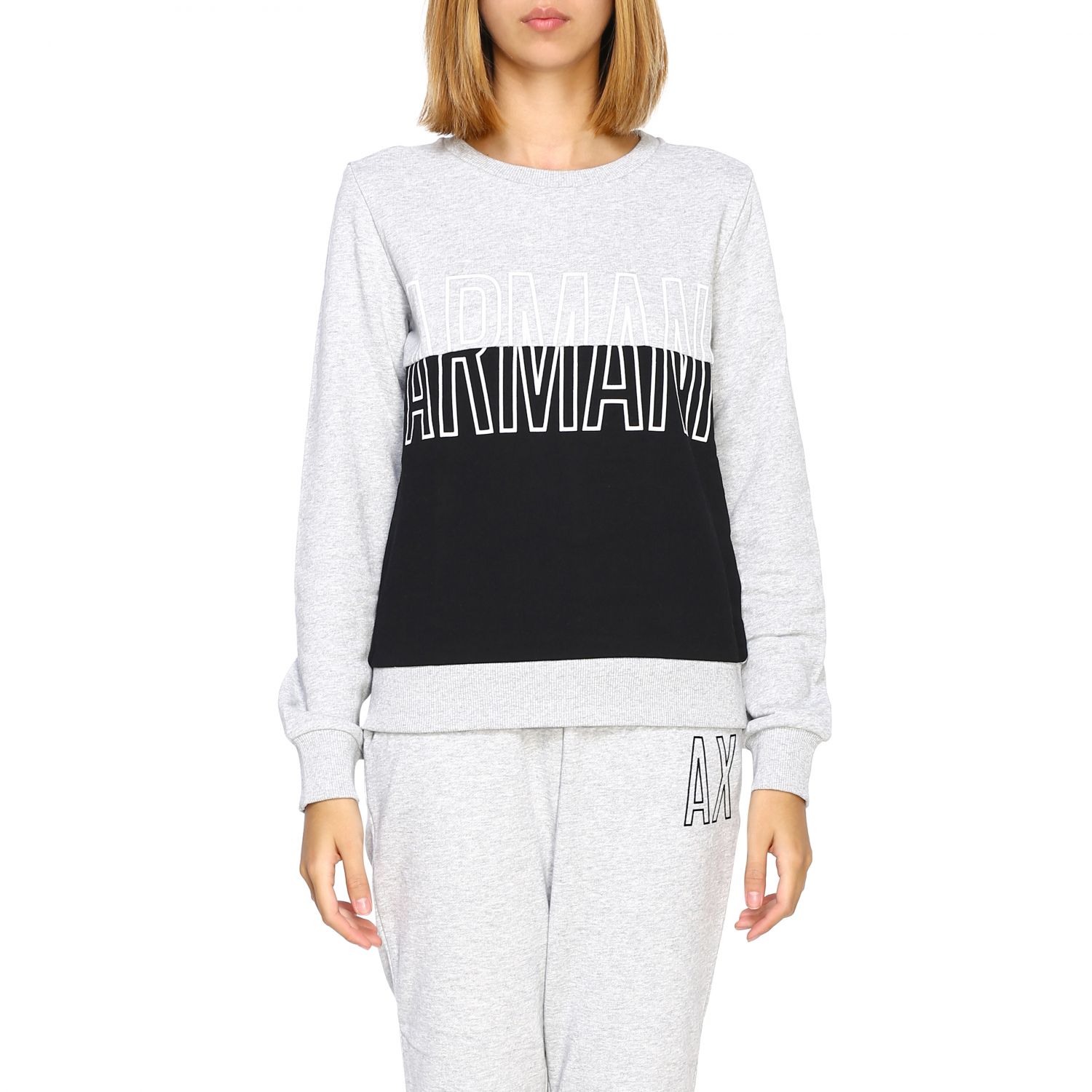 Armani Exchange Outlet: Sweater women | Sweatshirt Armani Exchange ...