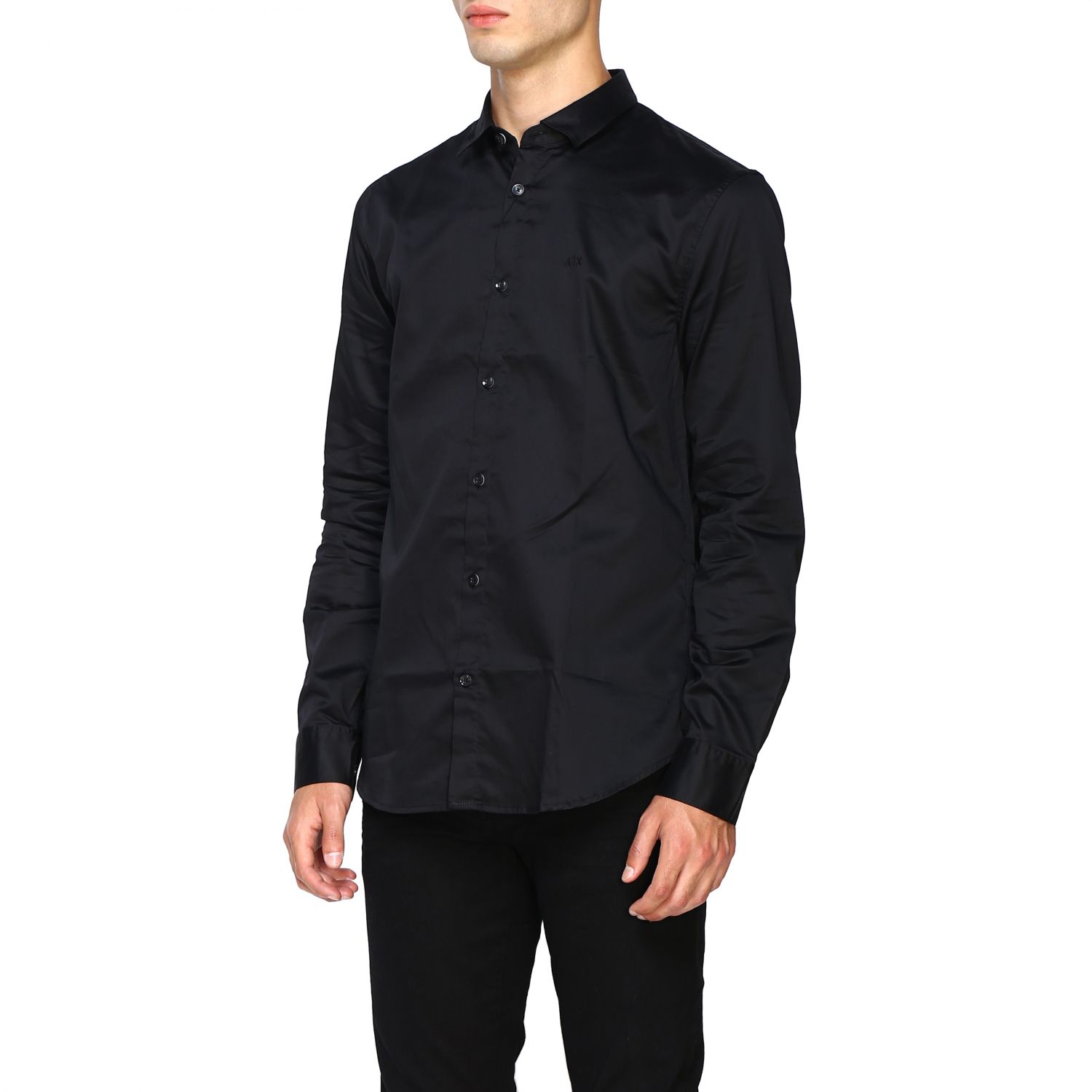 armani-exchange-outlet-shirt-men-shirt-armani-exchange-men-black