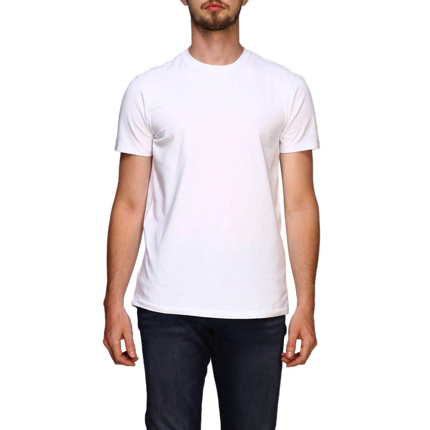 Armani Exchange Outlet: short-sleeved T-shirt - White | T-Shirt Armani ...