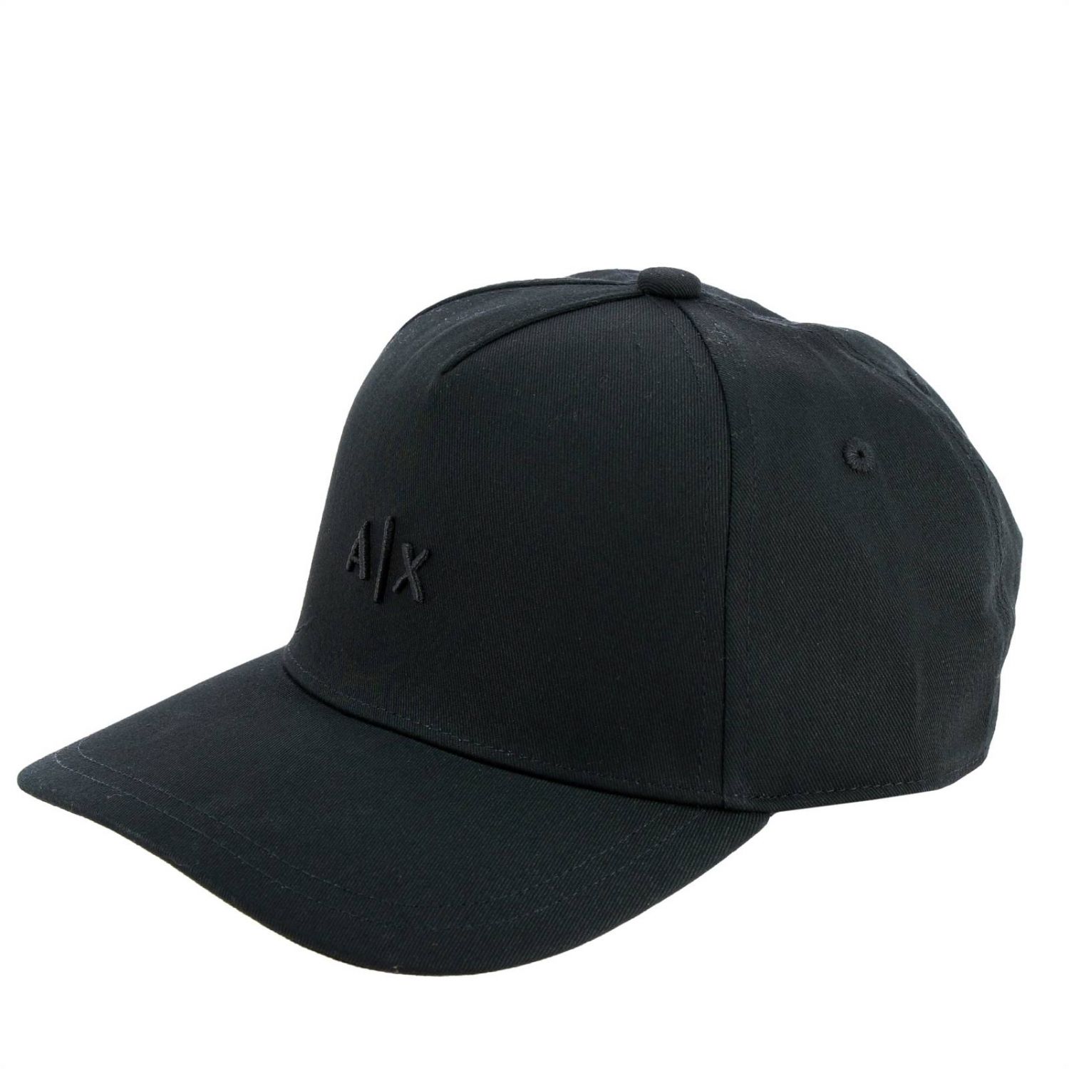 Armani Exchange Outlet: baseball cap with embroidered logo | Hat Armani ...