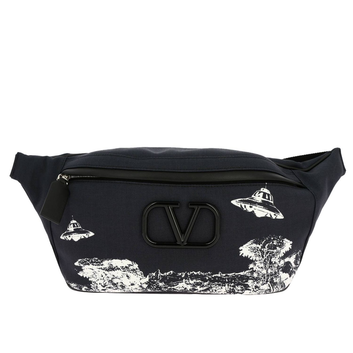 Undercover Time Traveler Belt Bag In Printed Nylon By Valentino Garavani Belt Bag Valentino Garavani Men Black Belt Bag Valentino Garavani Sy0b07 Ett Giglio Uk