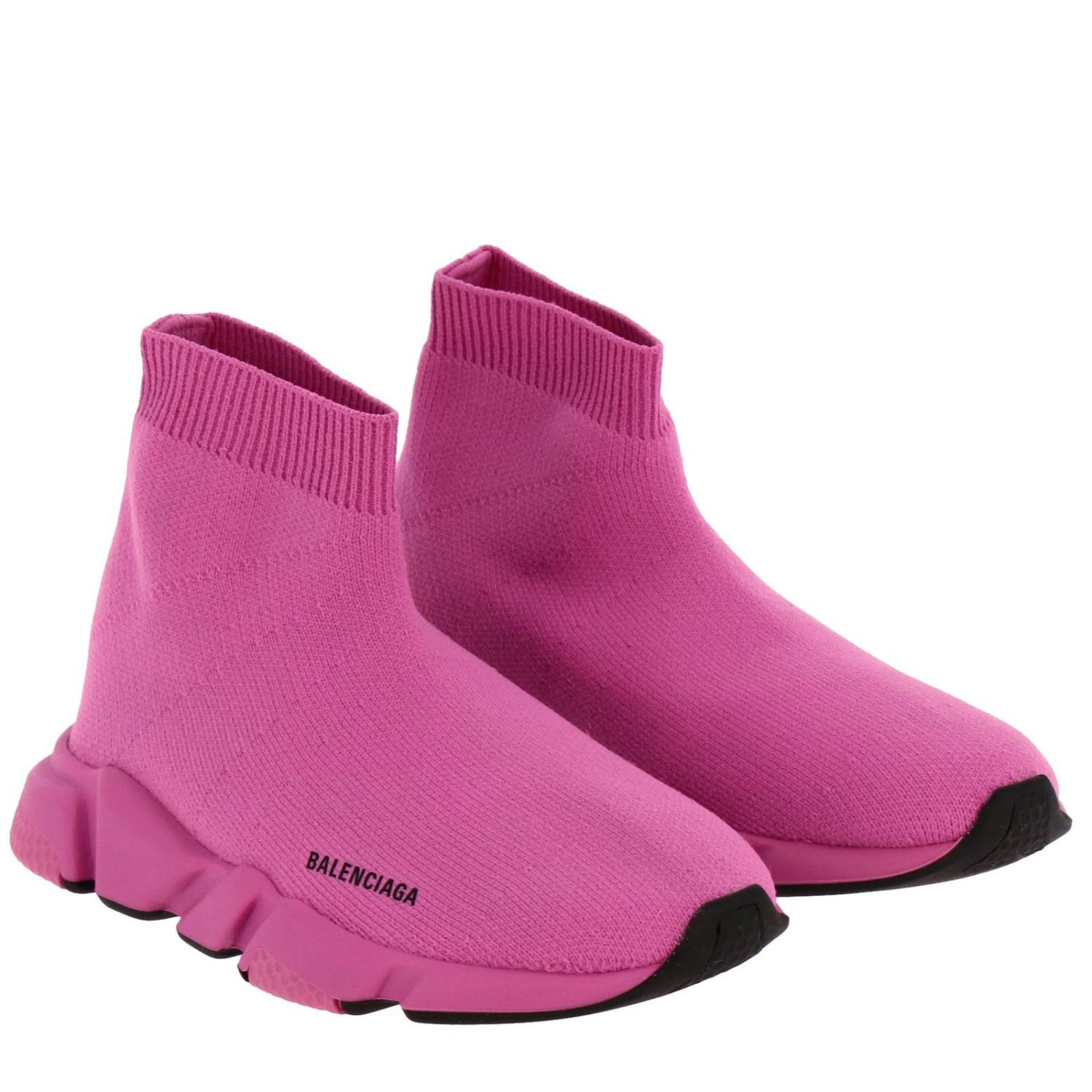 Balenciaga Outlet: Sneakers Running Speed in tessuto tecnico stretch con  maxi suola over e stampa - Fuxia | Scarpe Balenciaga 552595 W05G0 GIGLIO.COM