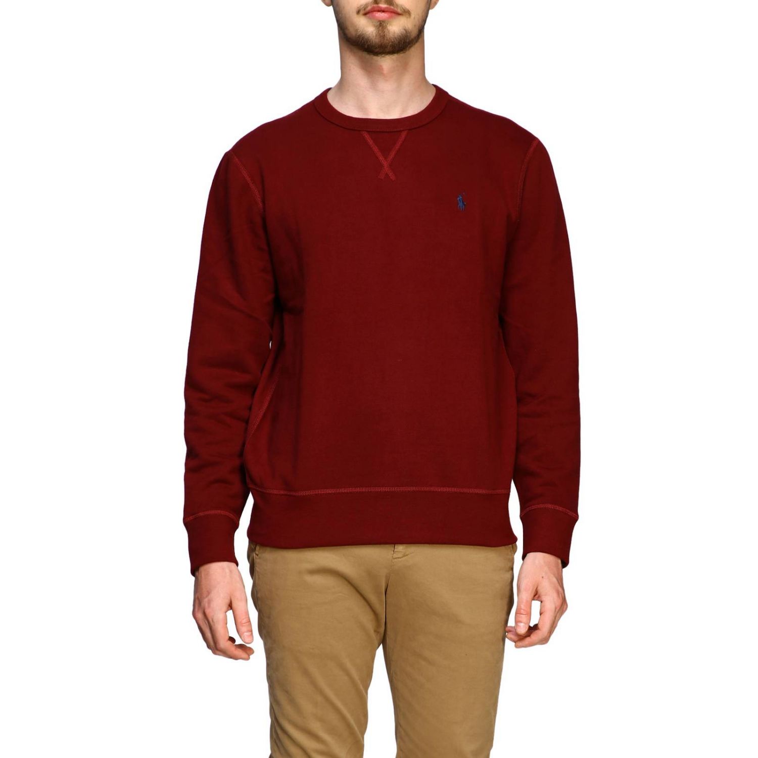Polo Ralph Lauren sweatshirt with basic crew neck | Sweater Polo Ralph