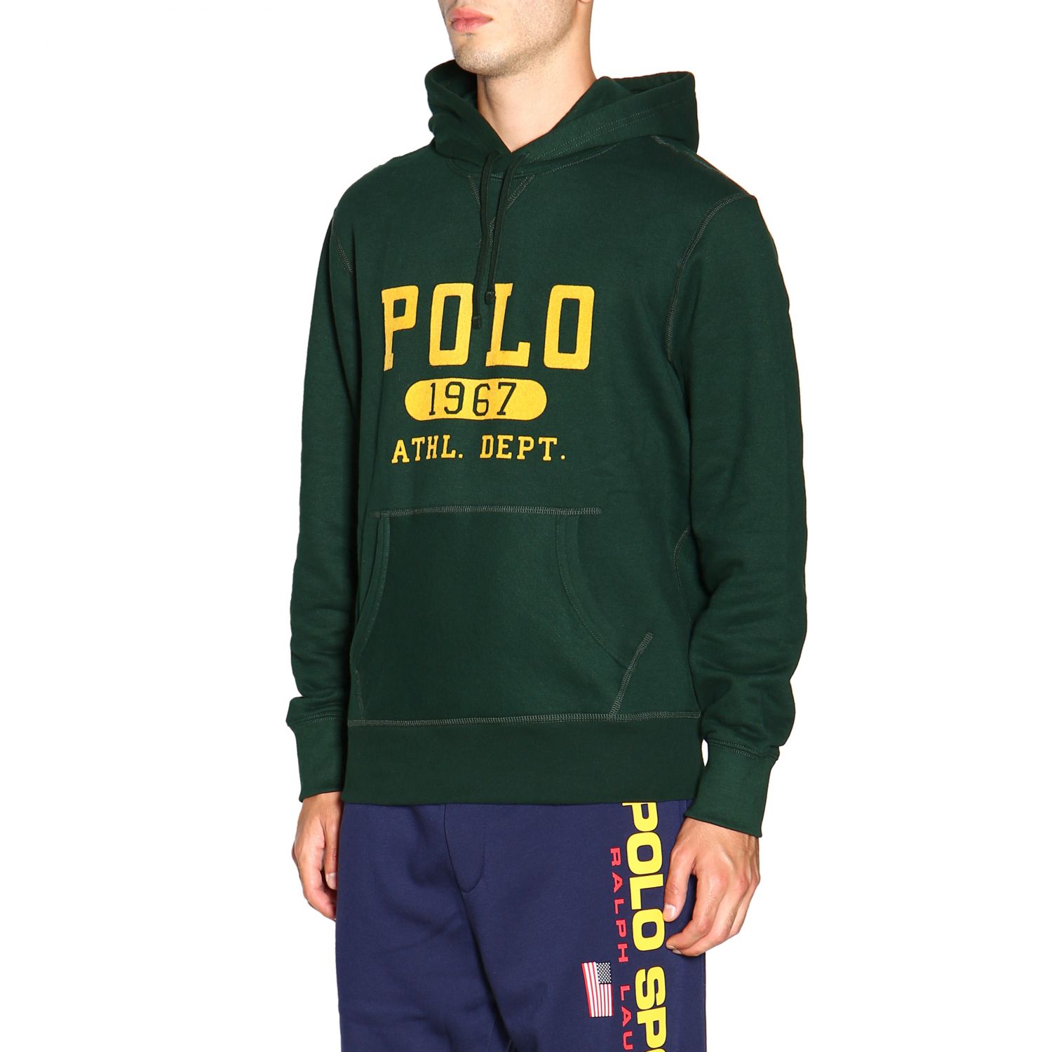 polo athletic dept hoodie