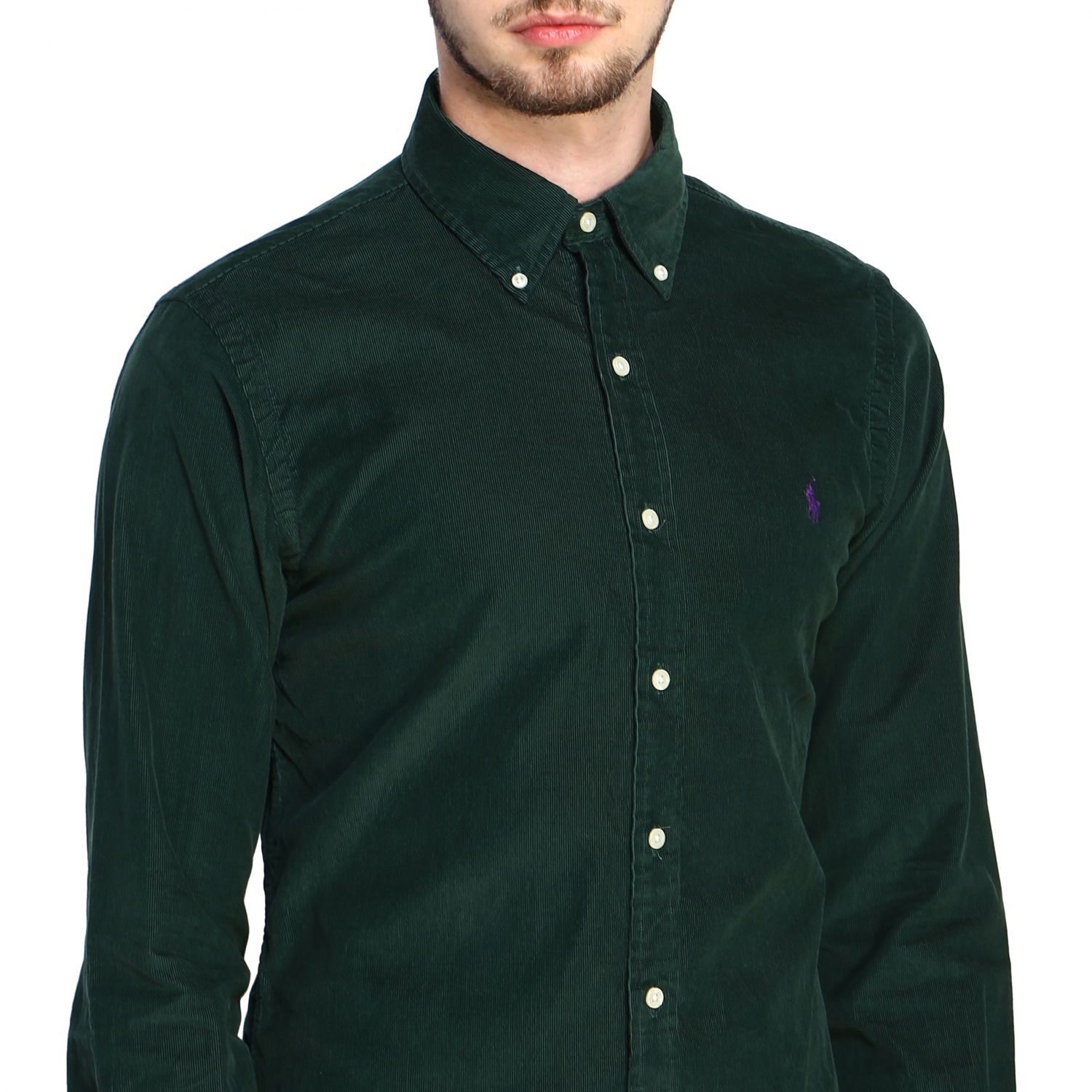 ralph lauren green dress shirt