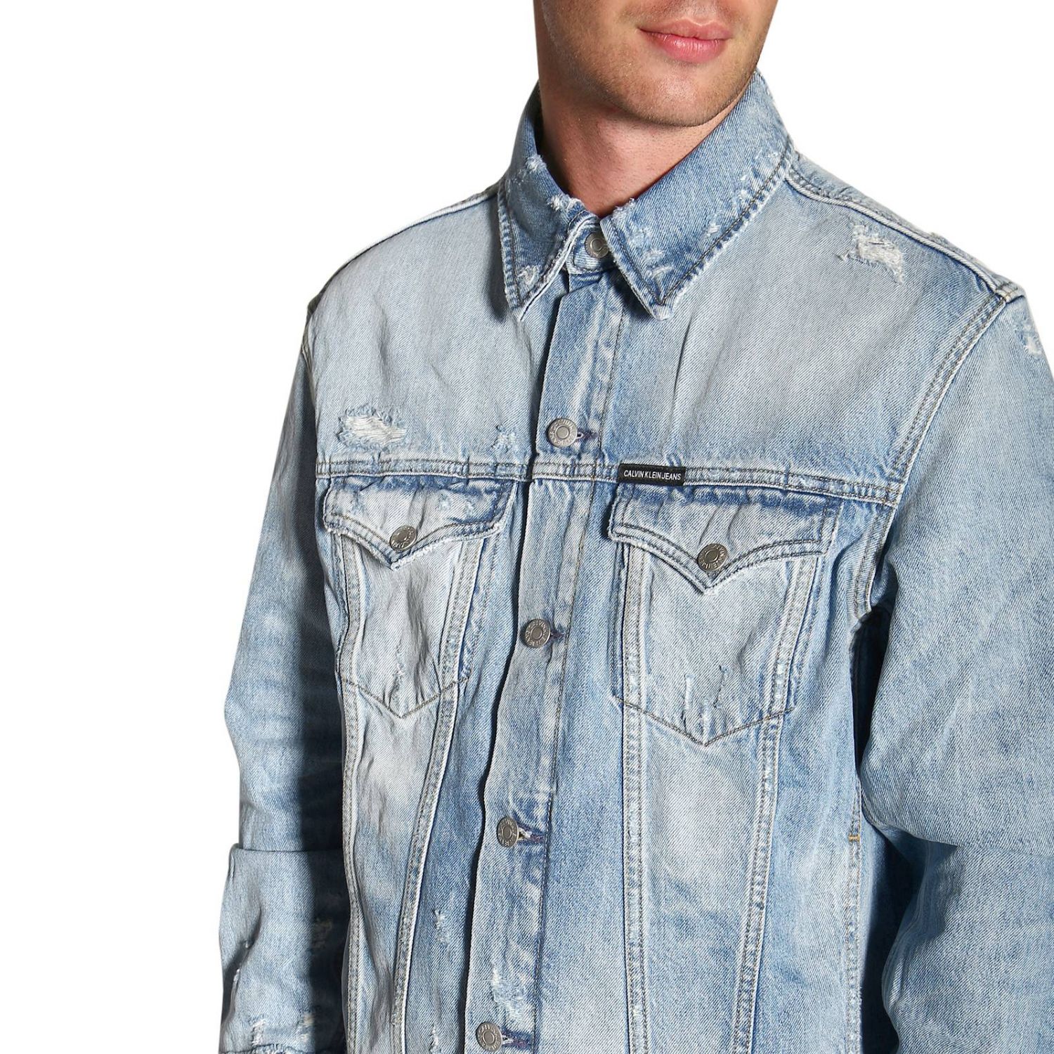 Jacket Calvin Klein Jeans Men Denim 