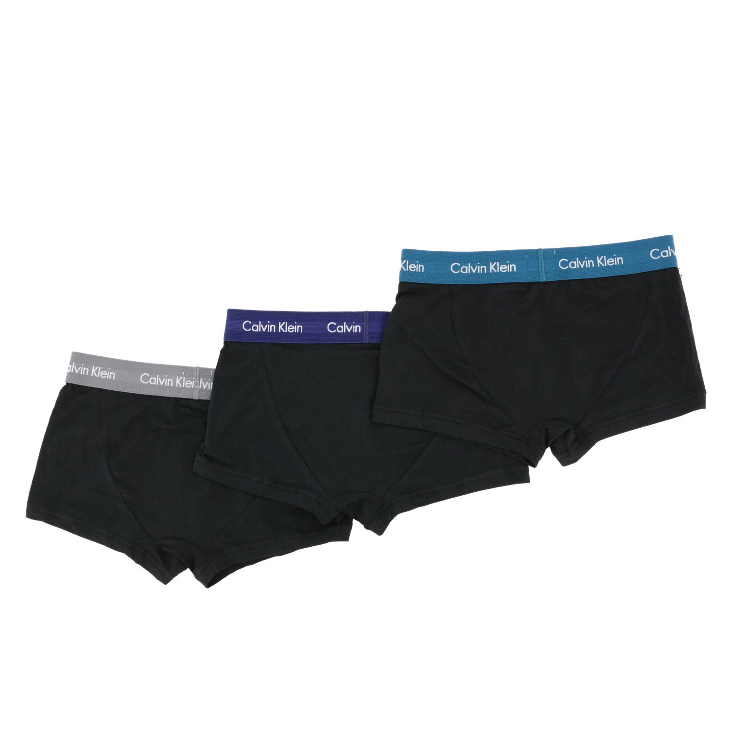 Calvin Klein Underwear Outlet: Set 3 Slips mit Logo - Schwarz | Calvin