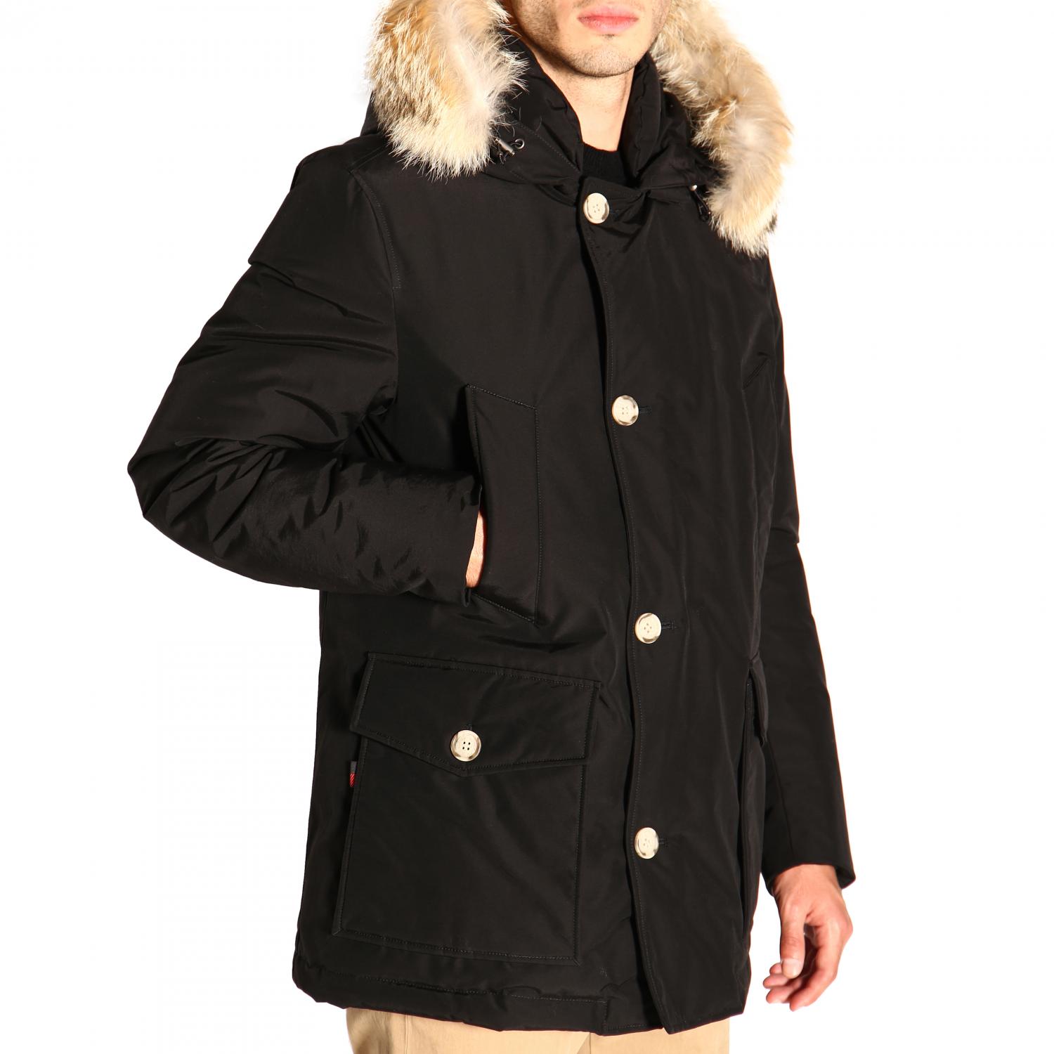 Woolrich Outlet Herren jacke Schwarz Woolrich Jacke WOCPS2896