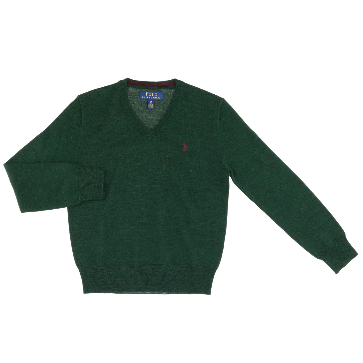 Outlet de Polo Ralph Lauren Boy Jersey para niño, Verde Jersey Polo