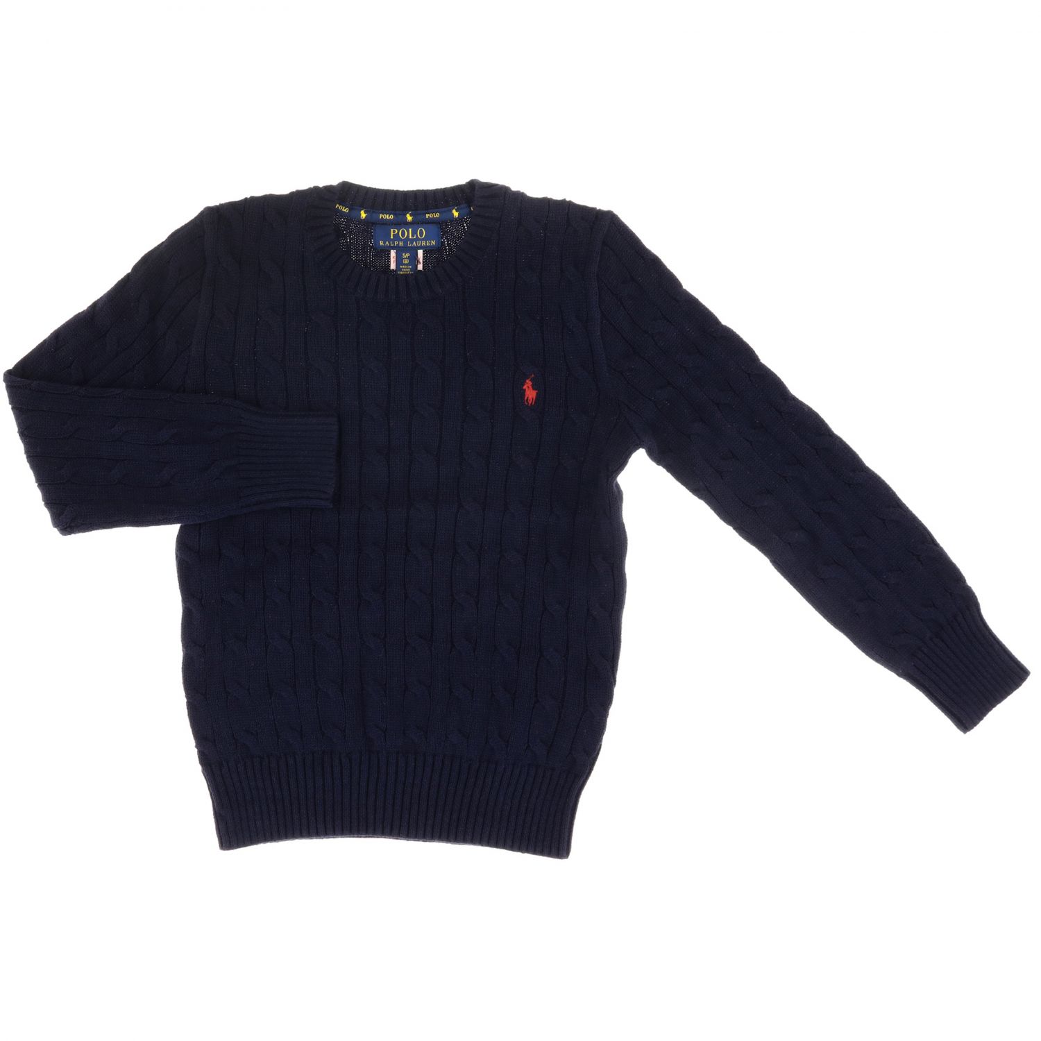 Polo Ralph Lauren Boy Outlet sweater for boys Blue Polo Ralph