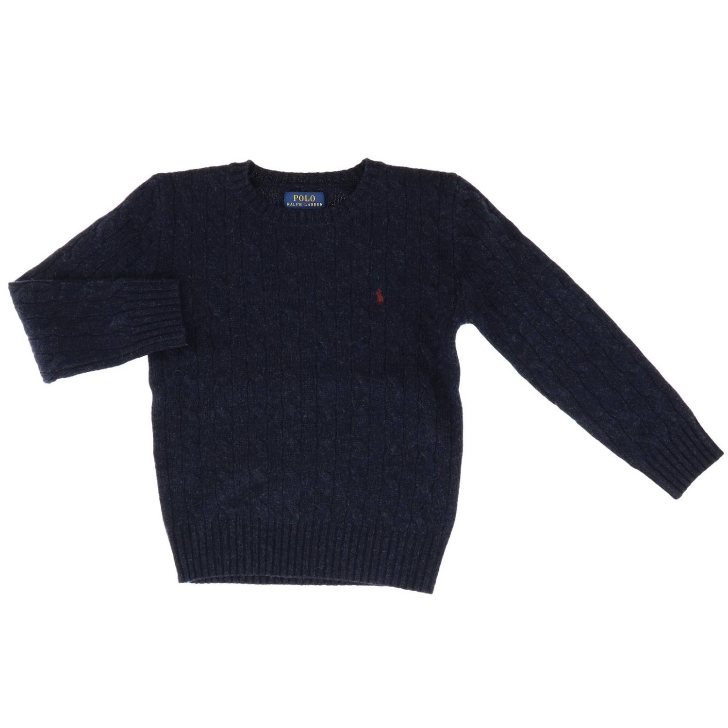 Polo Ralph Lauren Kid Outlet: sweater for boys - Blue | Polo Ralph ...