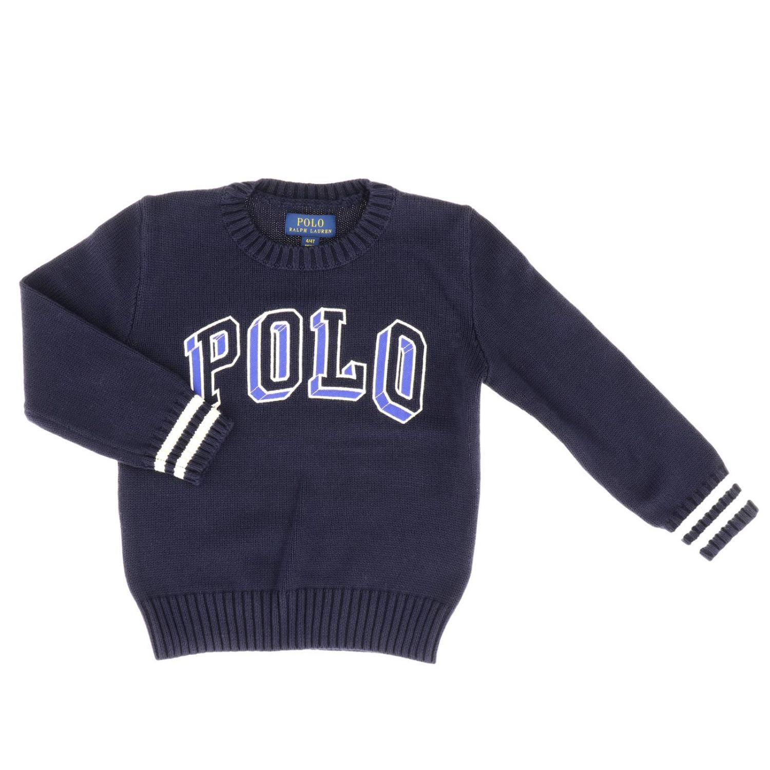 Polo Ralph Lauren Toddler Outlet Pull enfant Bleu Pull Polo Ralph