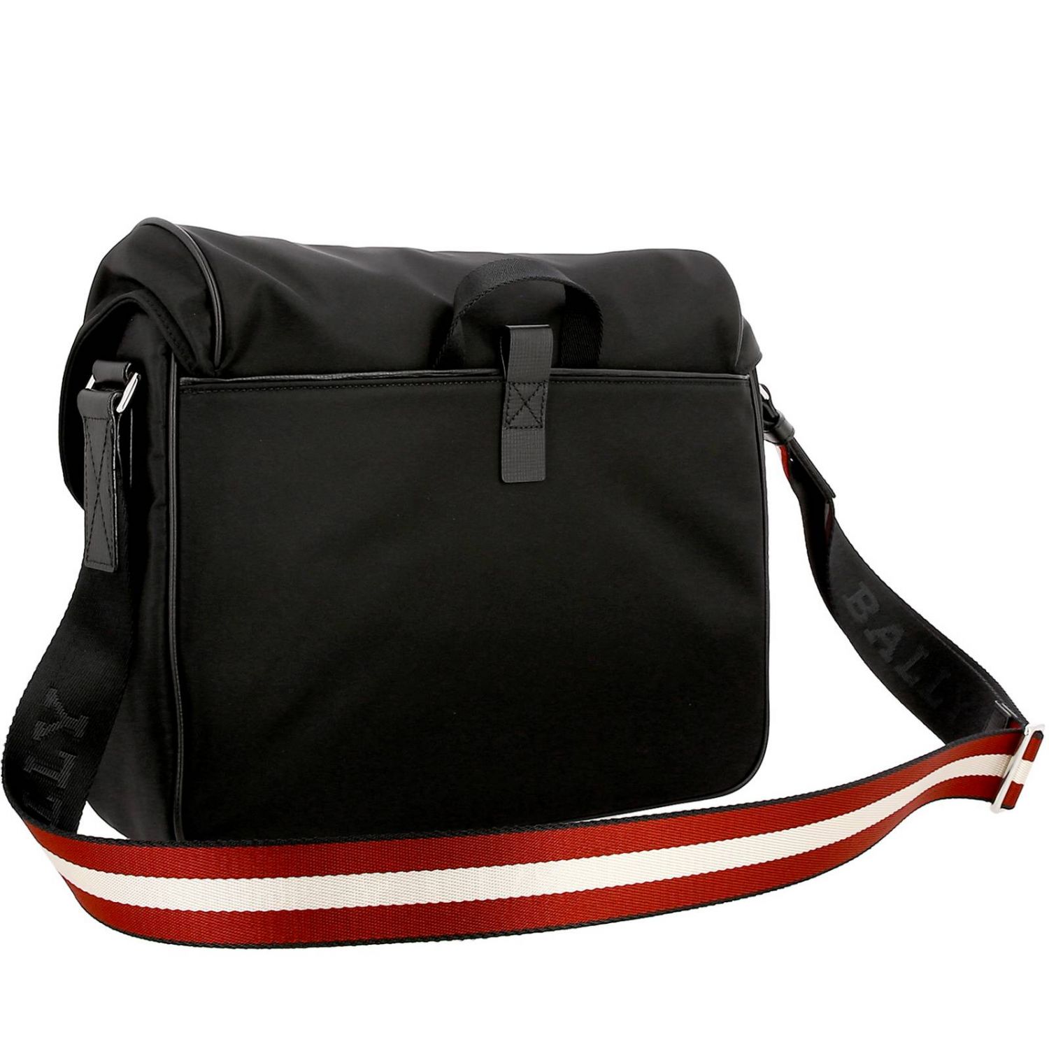 bally black shoulder bag