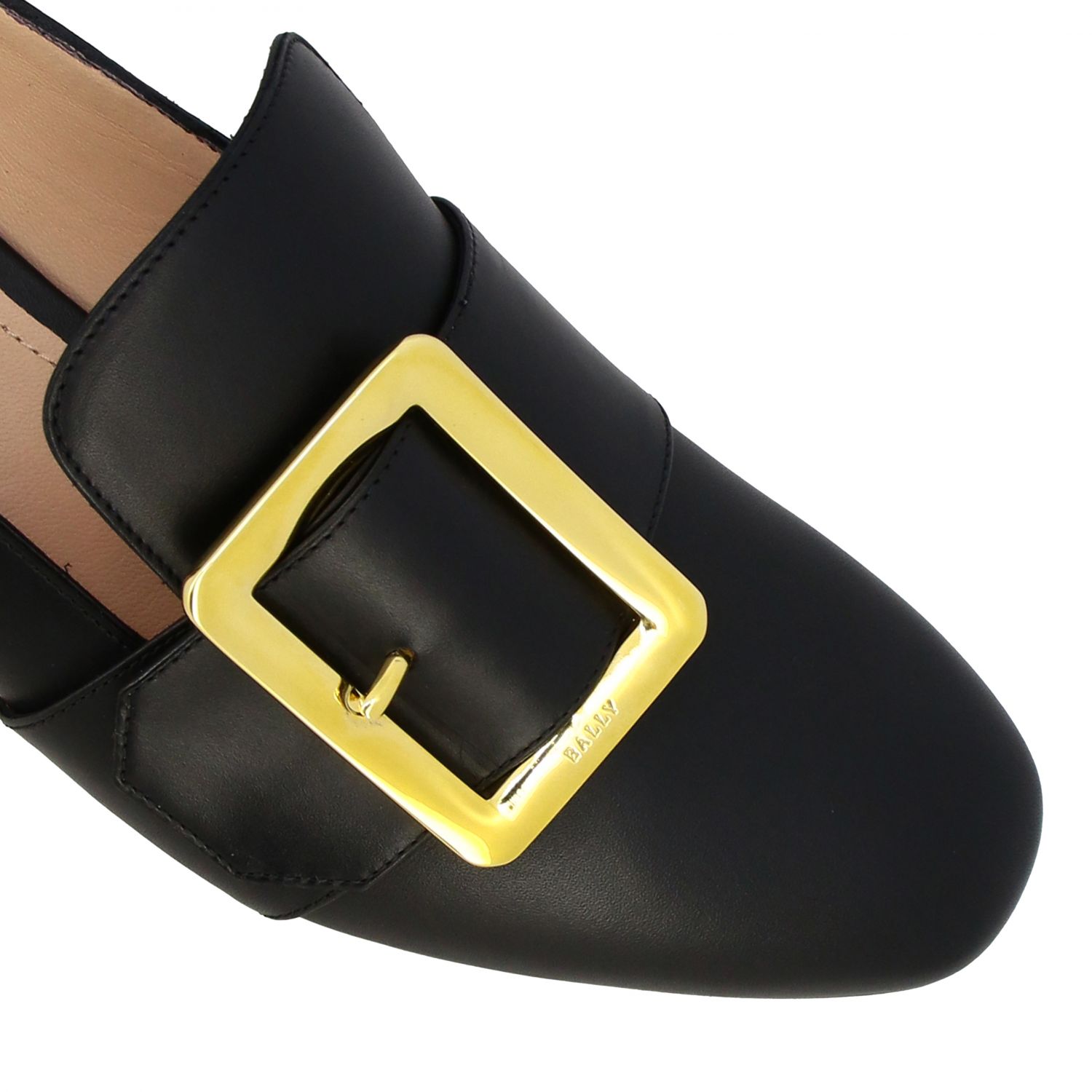 bally loafers black