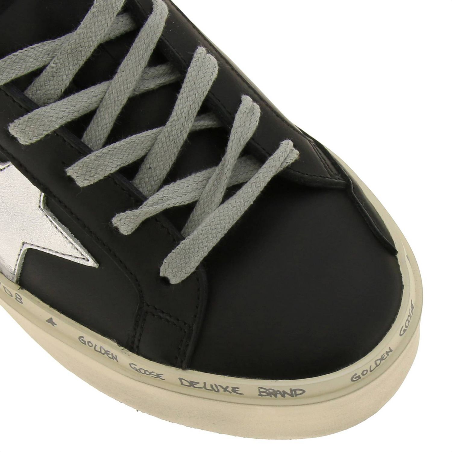 black women's golden goose sneakers