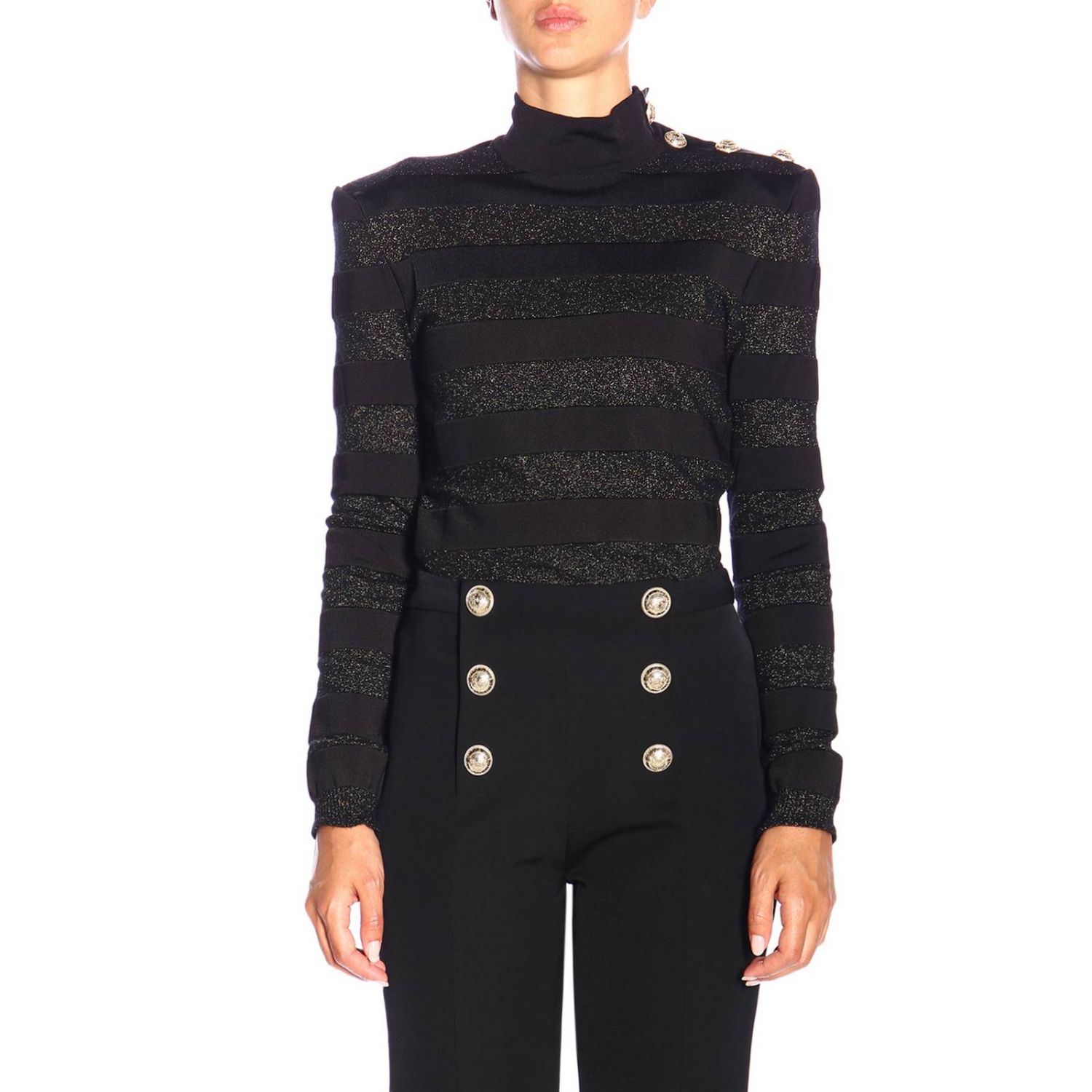 balmain turtleneck sweater