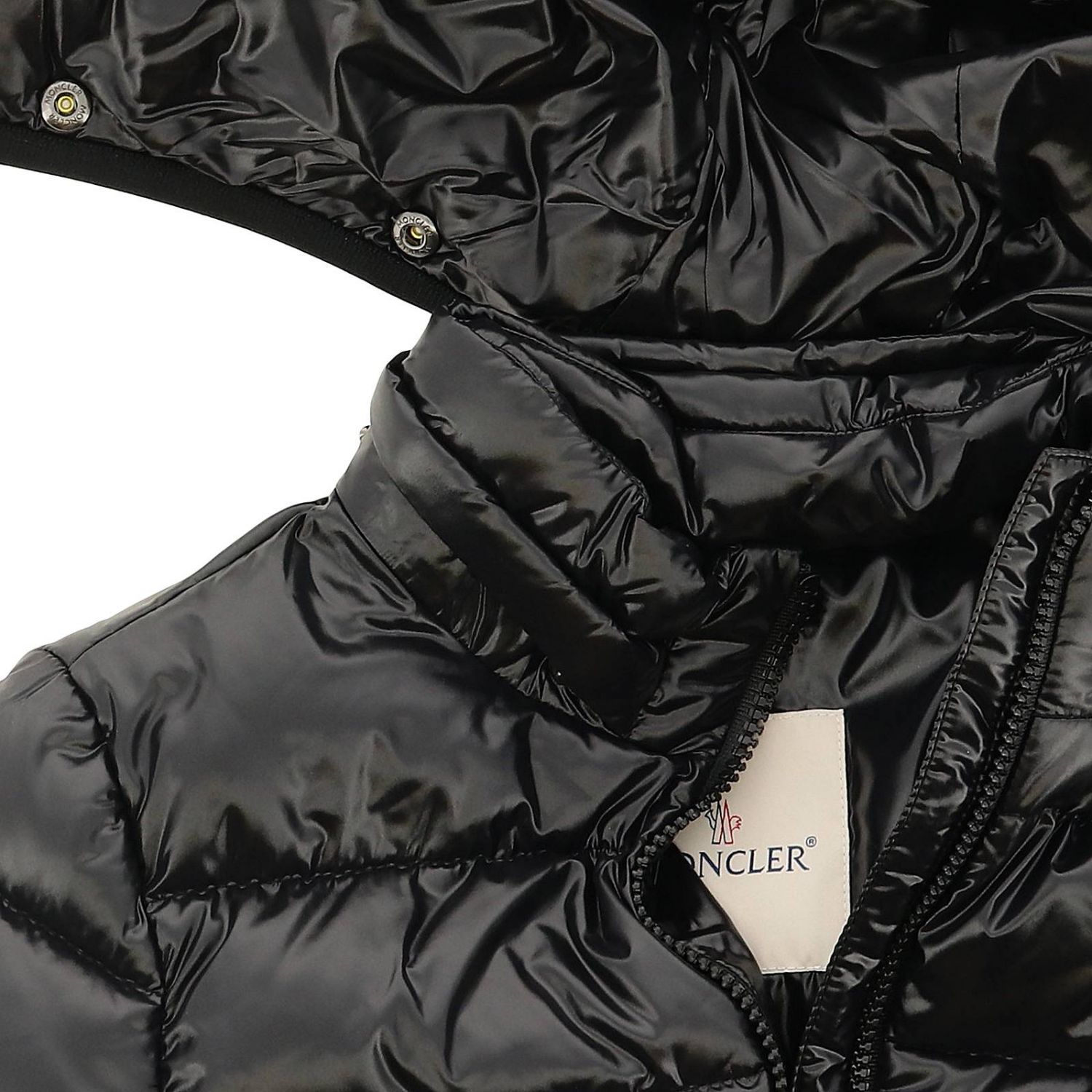 MONCLER: Jacket kids - Black | Jacket Moncler 46336 C0061 GIGLIO.COM