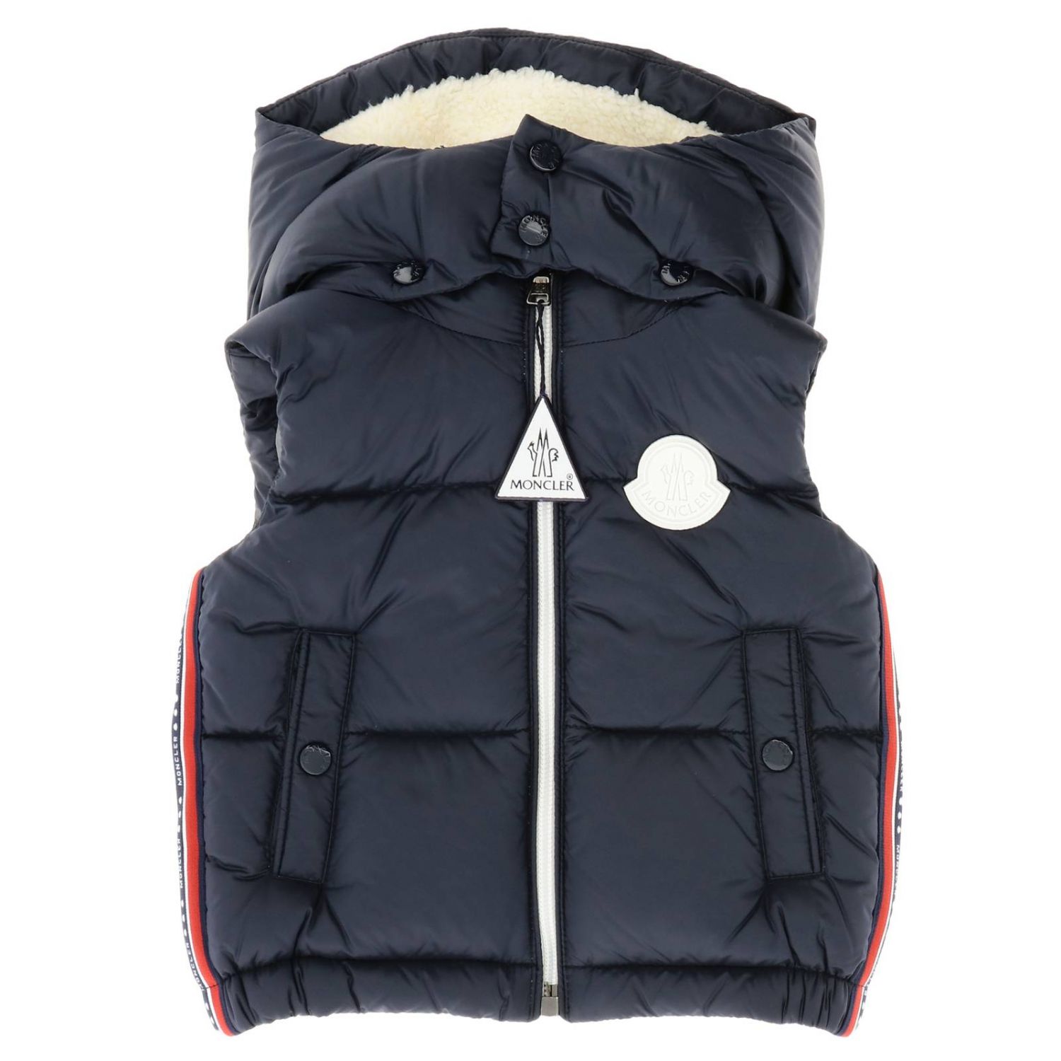 MONCLER Jacket kids Blue Jacket Moncler 43368 53048