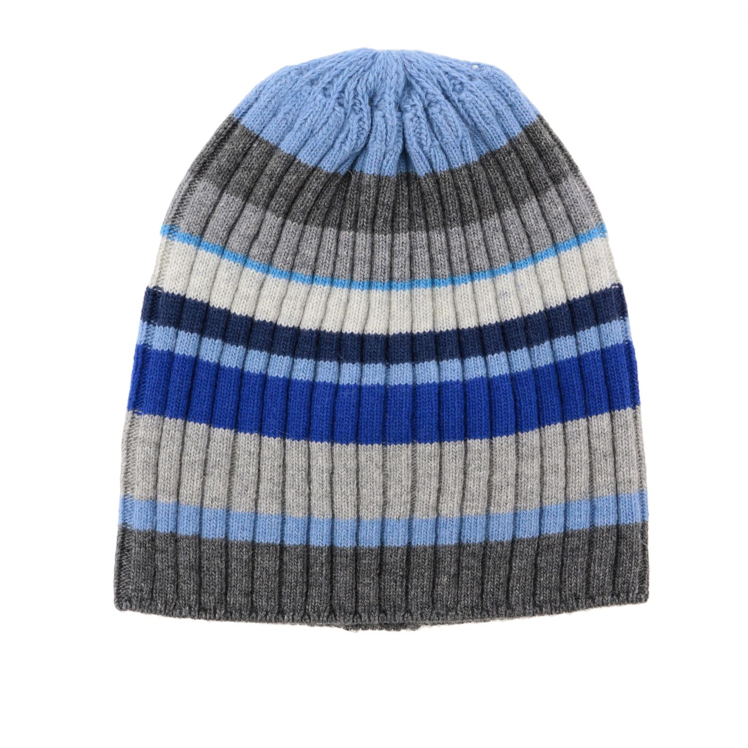 Gallo Outlet: Cappello in lana a righe multicolor - Blue | Cappello Gallo  AP104294 GIGLIO.COM