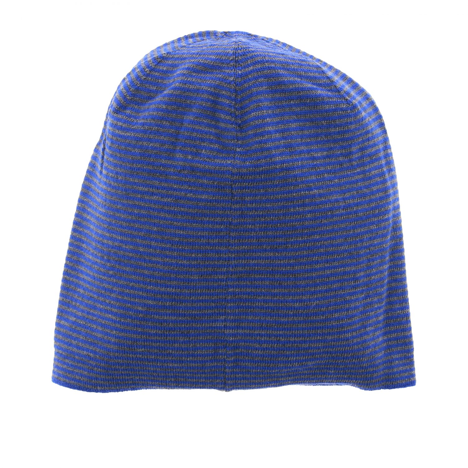 Gallo Outlet: Cappello di lana a micro riga double - Blue | Cappello Gallo  AP500771 GIGLIO.COM