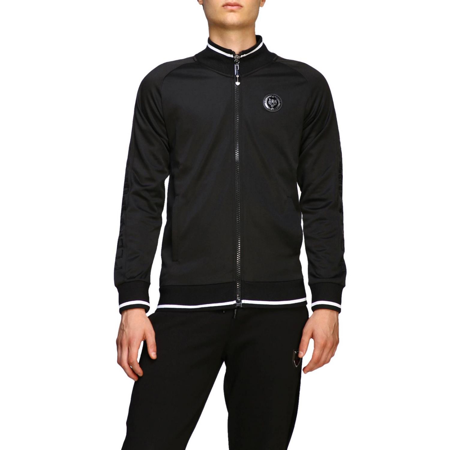 plein-sport-outlet-sweatshirt-for-men-black-plein-sport-sweatshirt