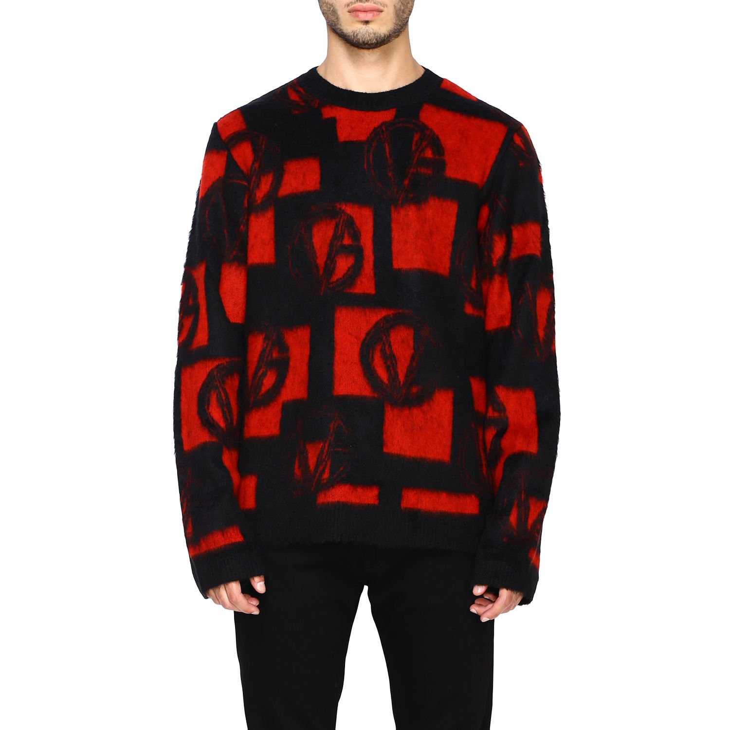 versace red sweatshirt