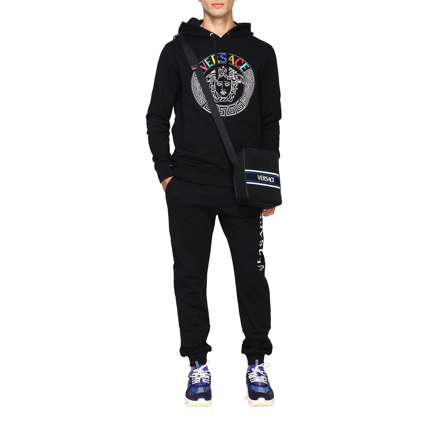 black versace jumper