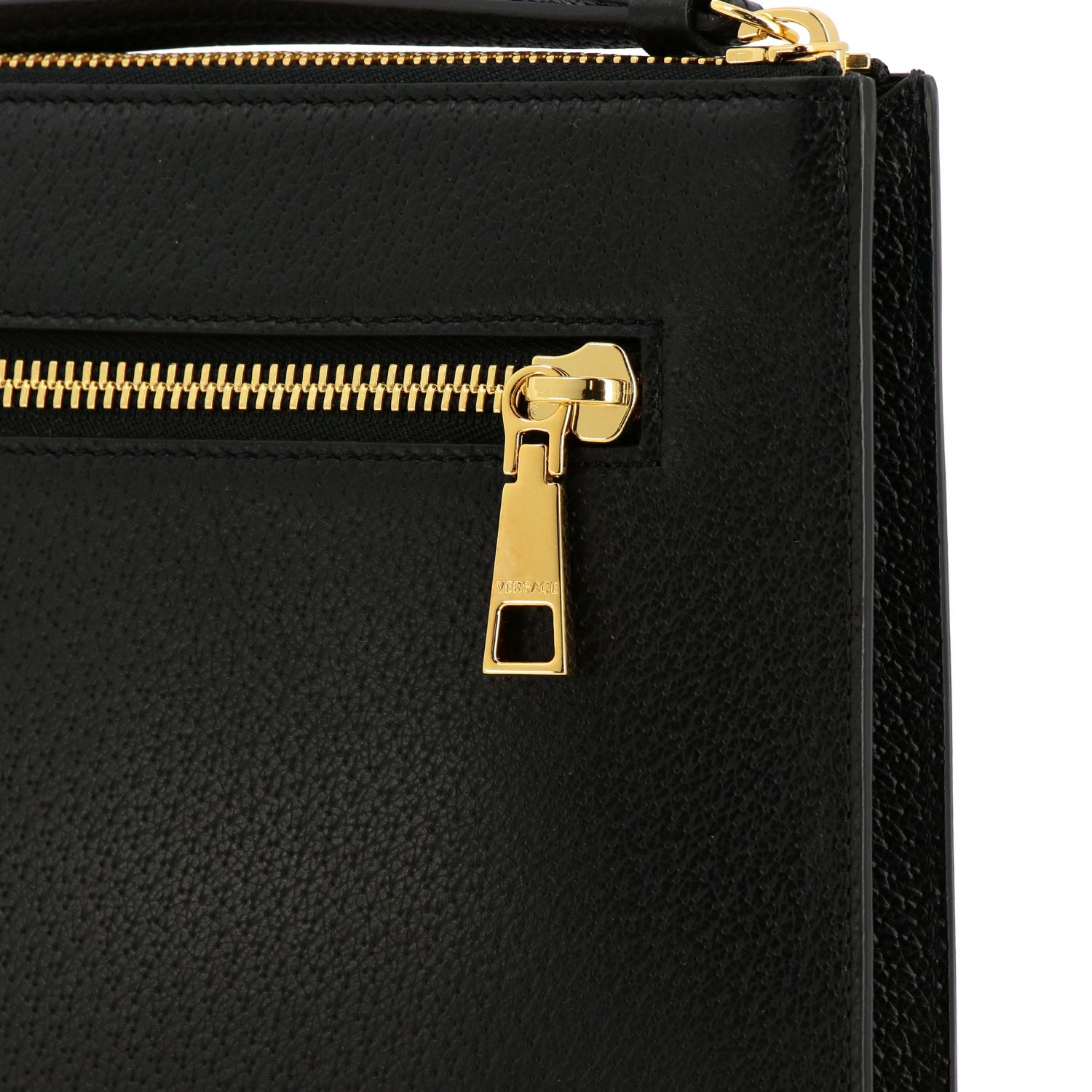 Versace Outlet Bags men Briefcase Versace Men Black Briefcase