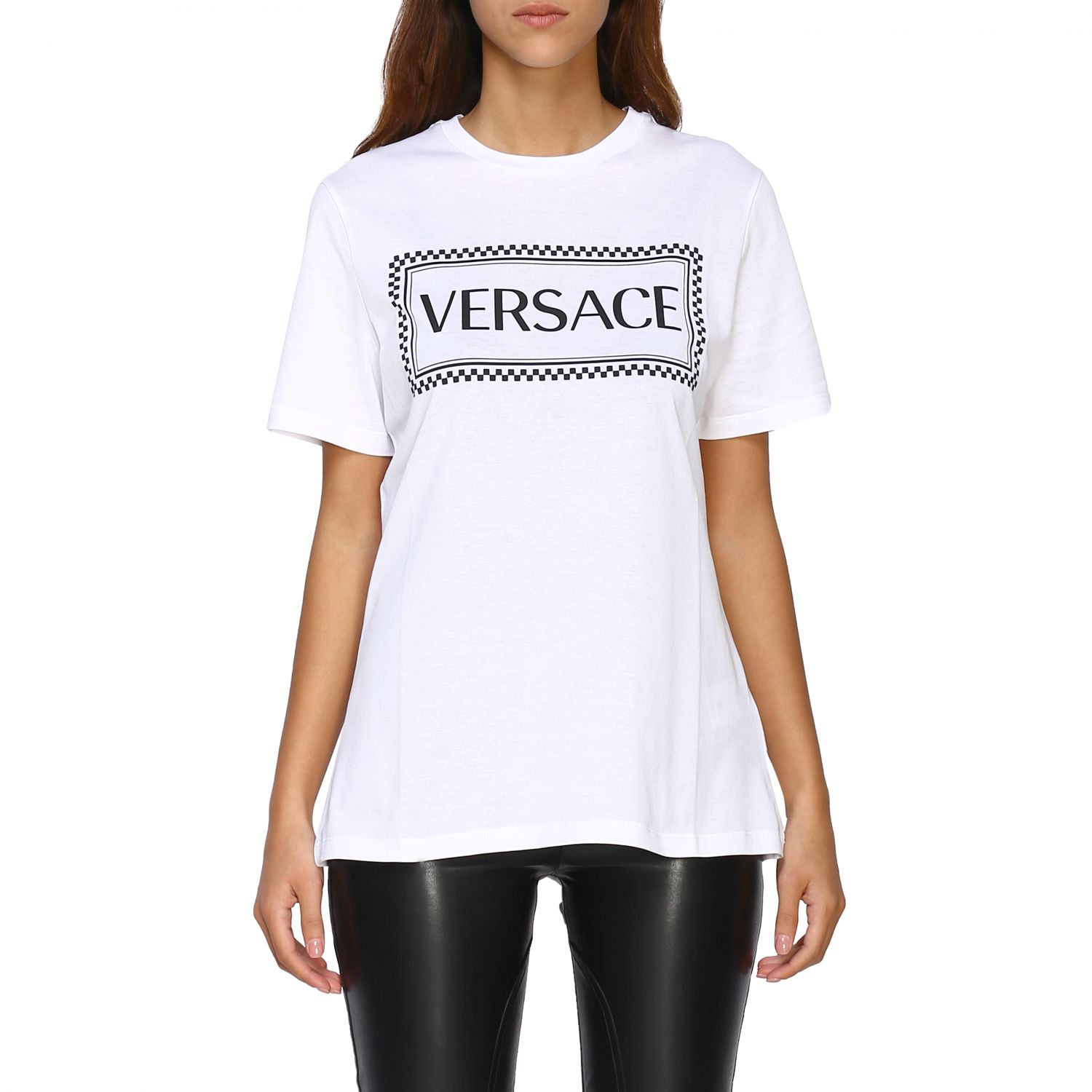 T-Shirt Versace A83915 A228806 Giglio 