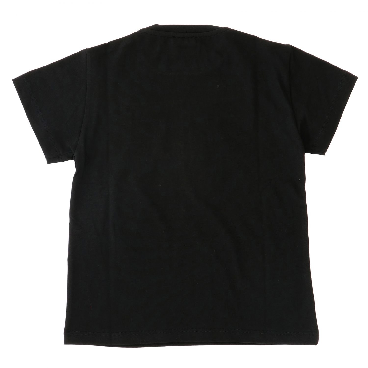 Elisabetta Franchi Outlet: T-shirt a maniche corte con stampa - Nero | T-Shirt  Elisabetta Franchi EFTS90 JE95 GIGLIO.COM