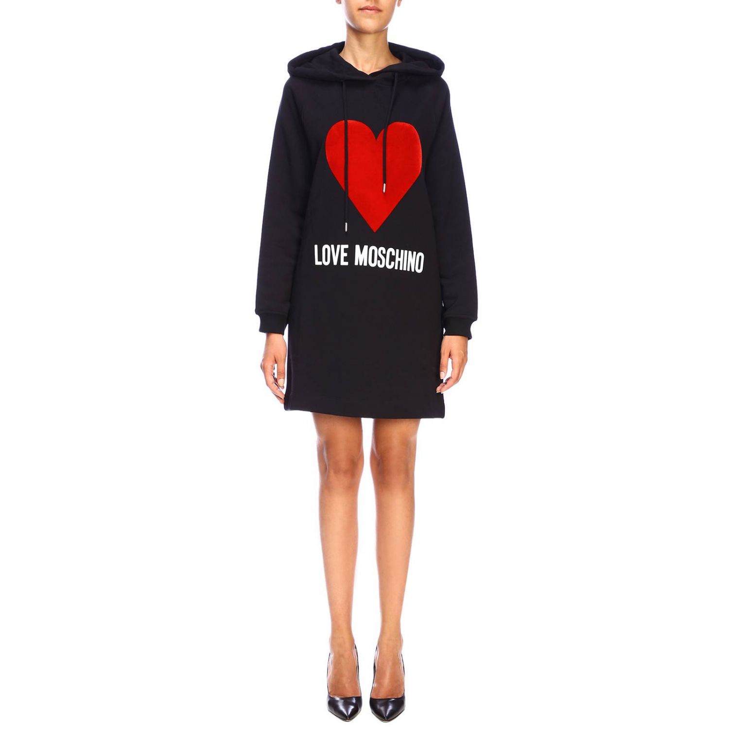 Love Moschino Outlet: sweatshirt dress 