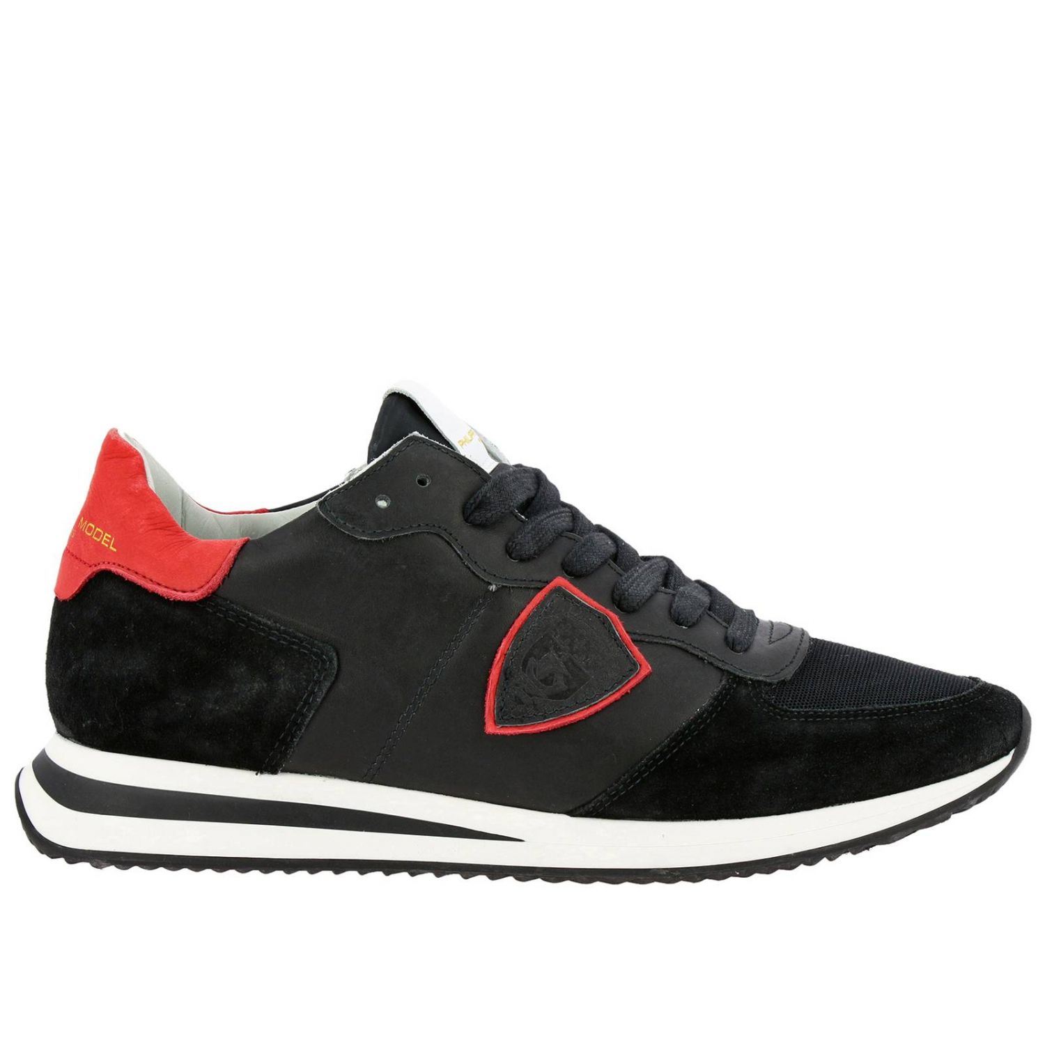 Philippe Model Outlet: Shoes men - Black | Sneakers Philippe Model TZLU ...
