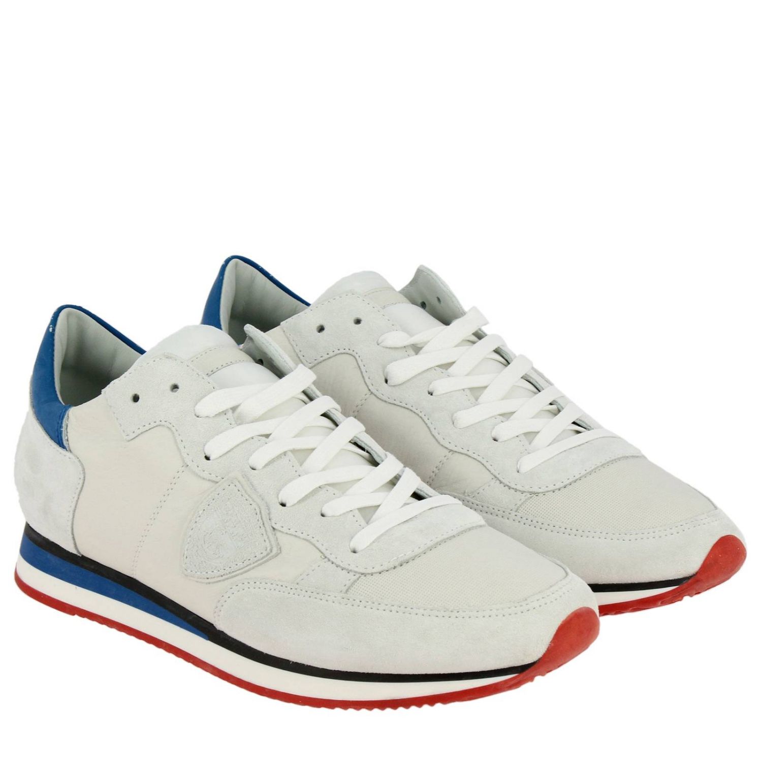 Philippe Model Outlet: trainers for men - White | Philippe Model ...