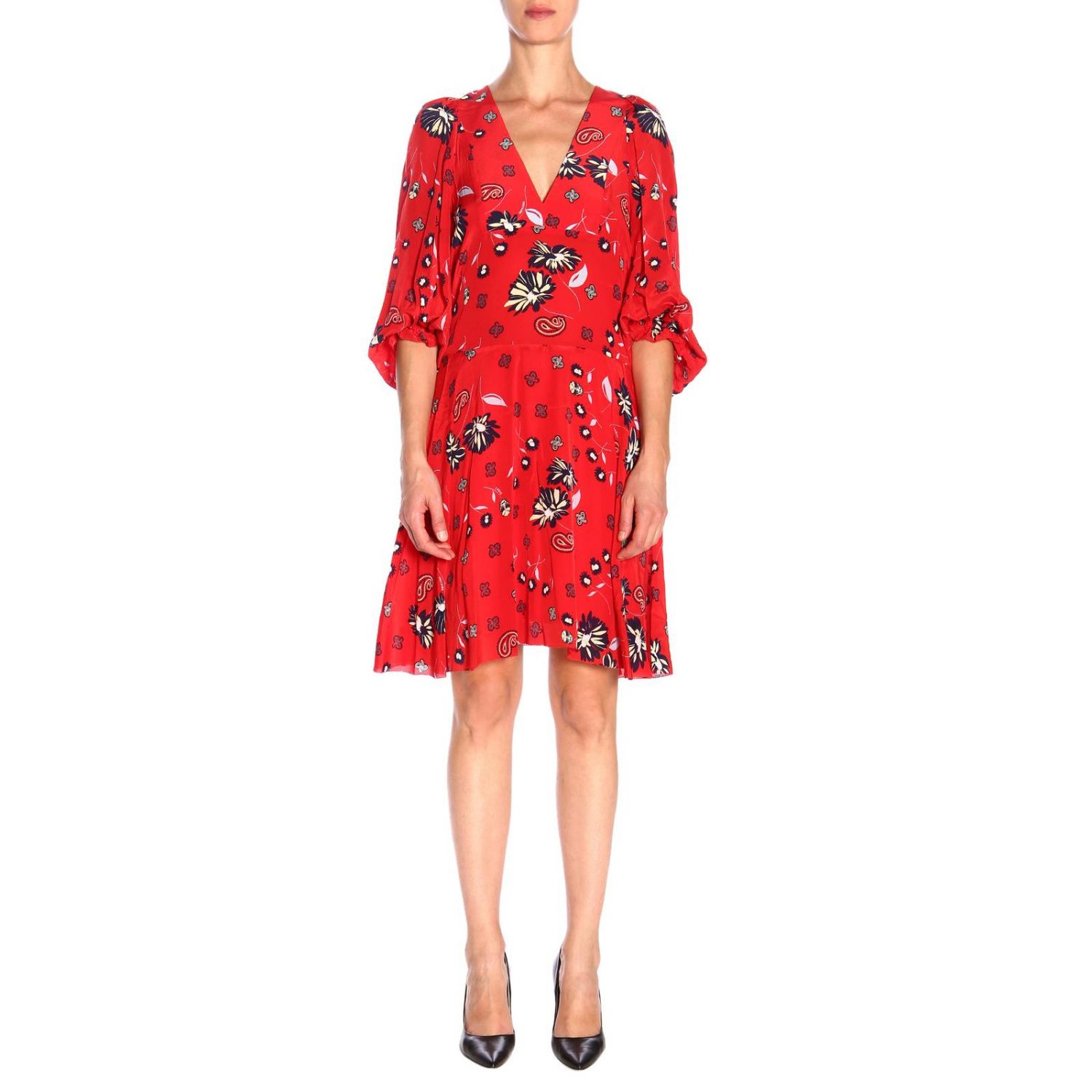 robe rouge zadig et voltaire