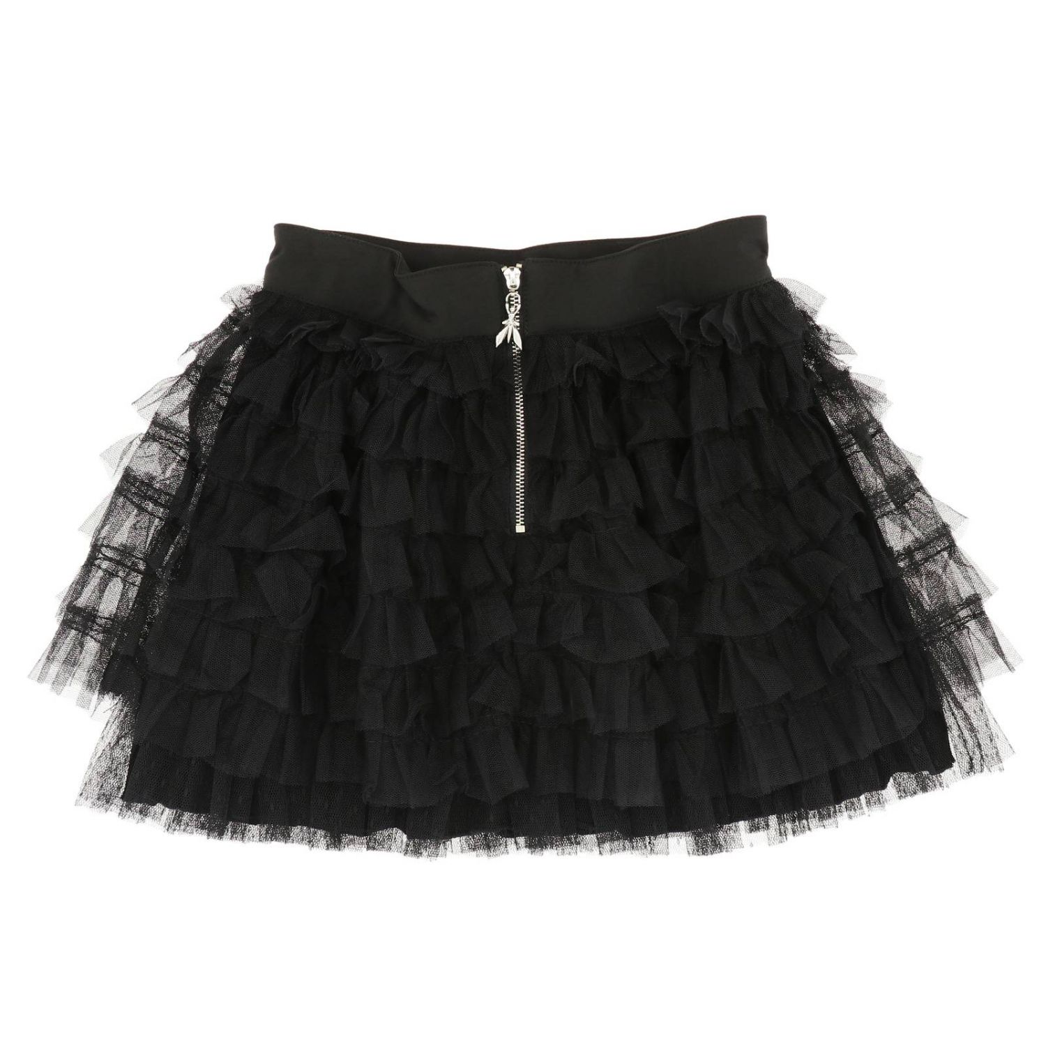 Patrizia Pepe Outlet: Skirt kids - Black | Skirt Patrizia Pepe GO02 ...