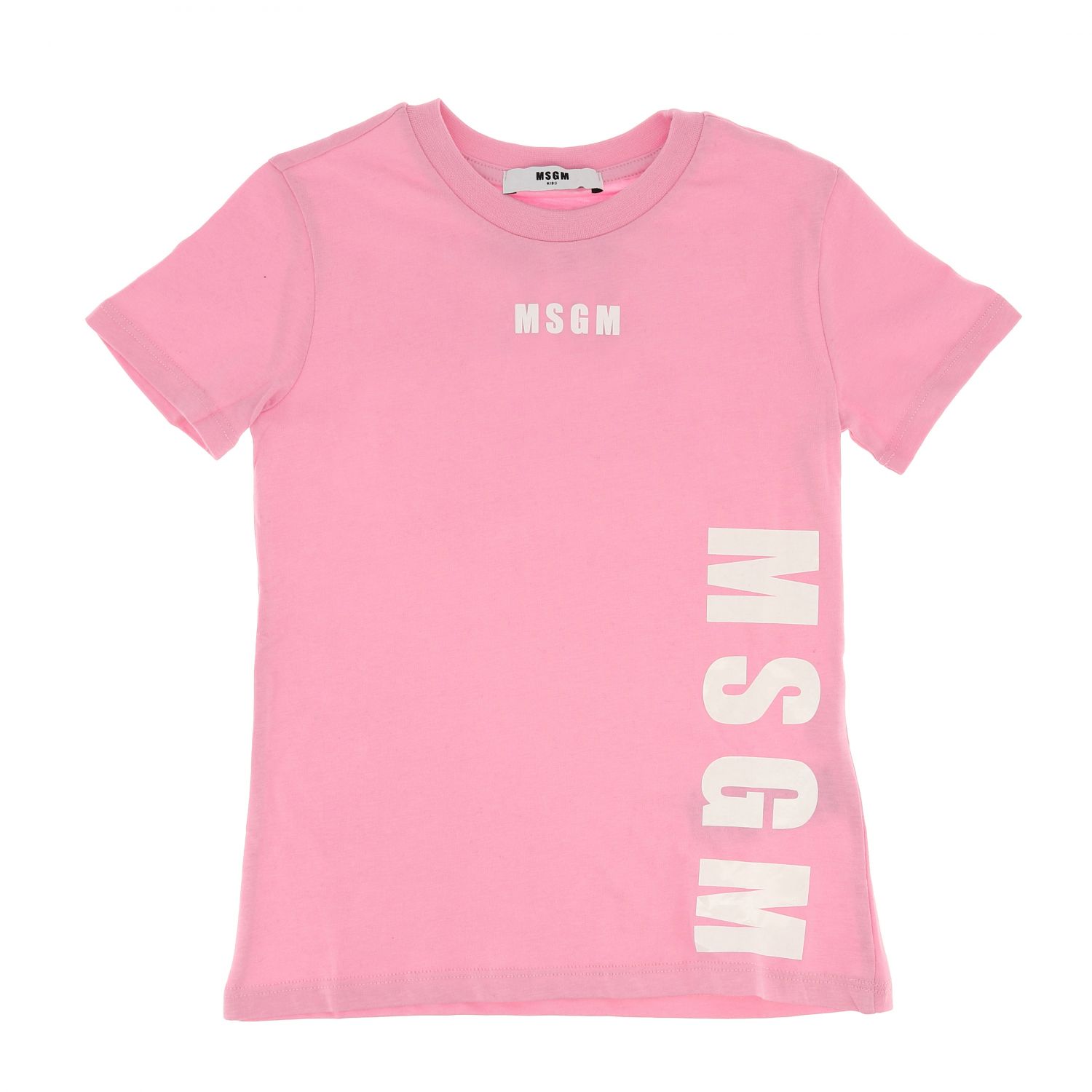 Msgm Kids Outlet: t-shirt for girls - Pink | Msgm Kids t-shirt 020296 ...