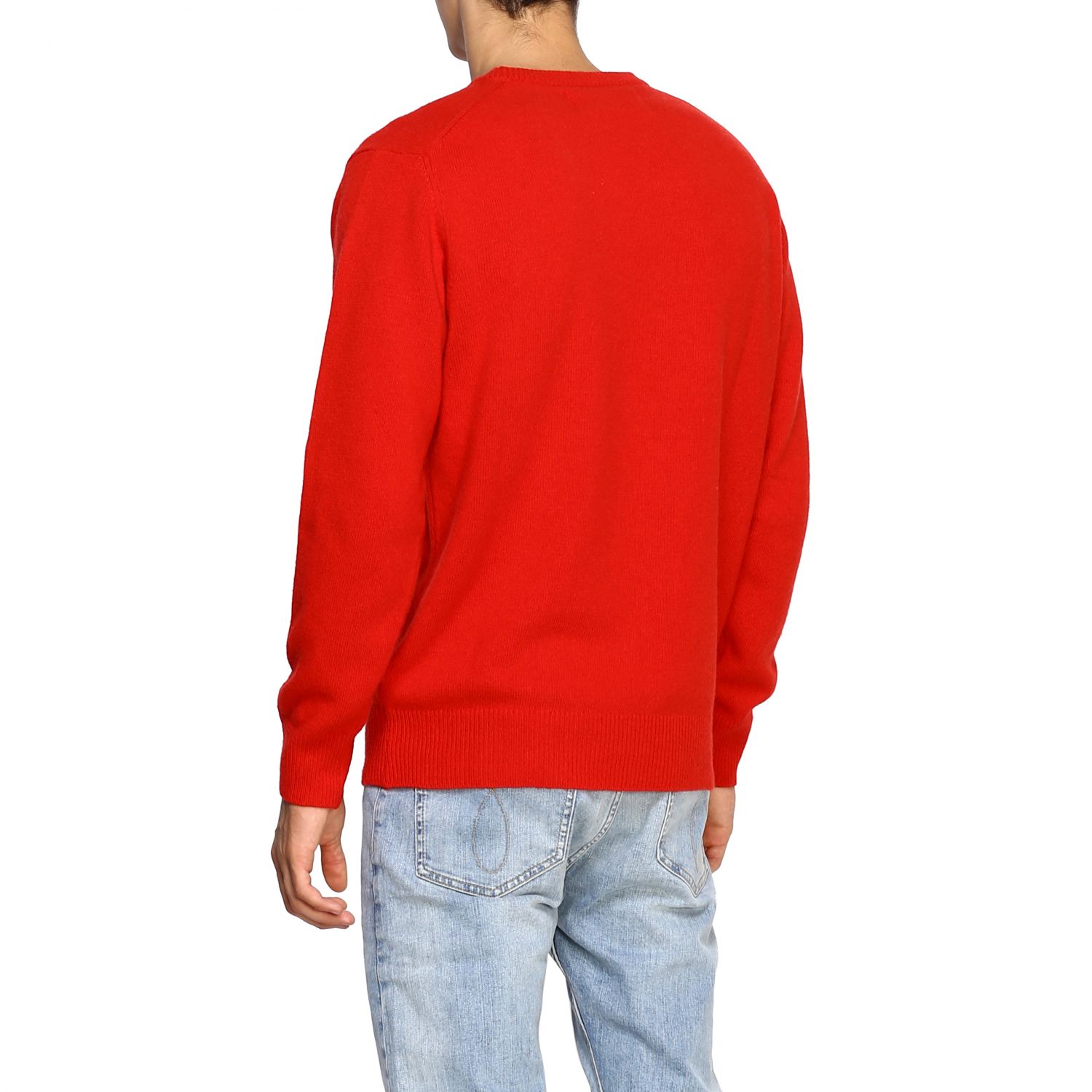 MC2 SAINT BARTH: Sweater men - Red | Sweater Mc2 Saint Barth HERON RICH ...