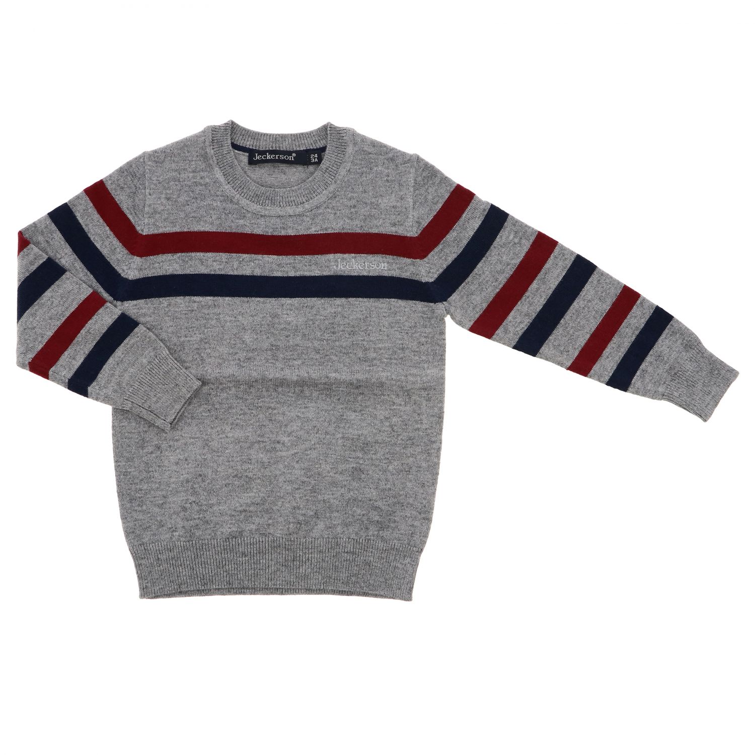 Jeckerson Outlet: Sweater kids - Grey | Sweater Jeckerson JB1303 GIGLIO.COM