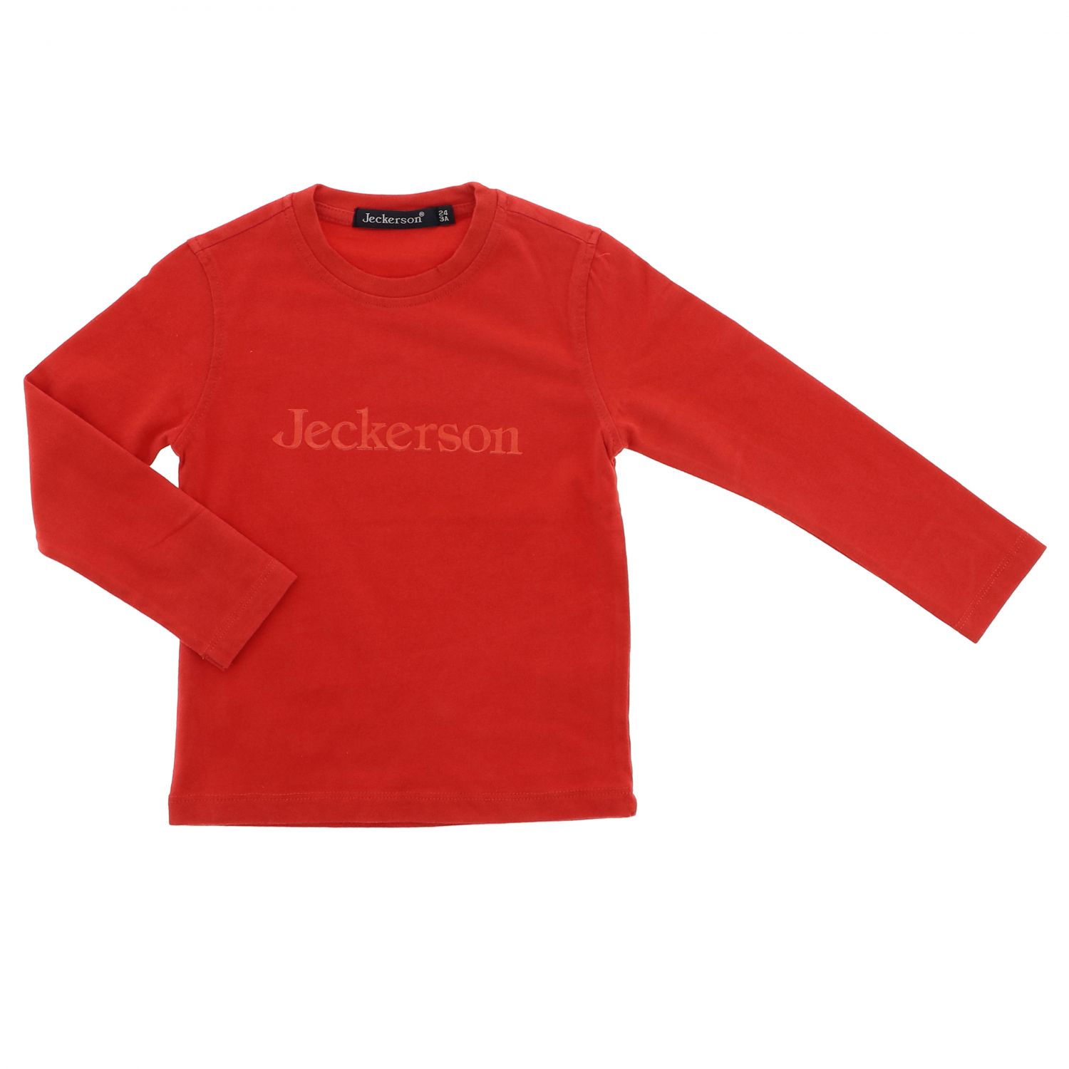 Jeckerson Outlet: T-shirt kids - Red | T-Shirt Jeckerson JB1240 GIGLIO.COM