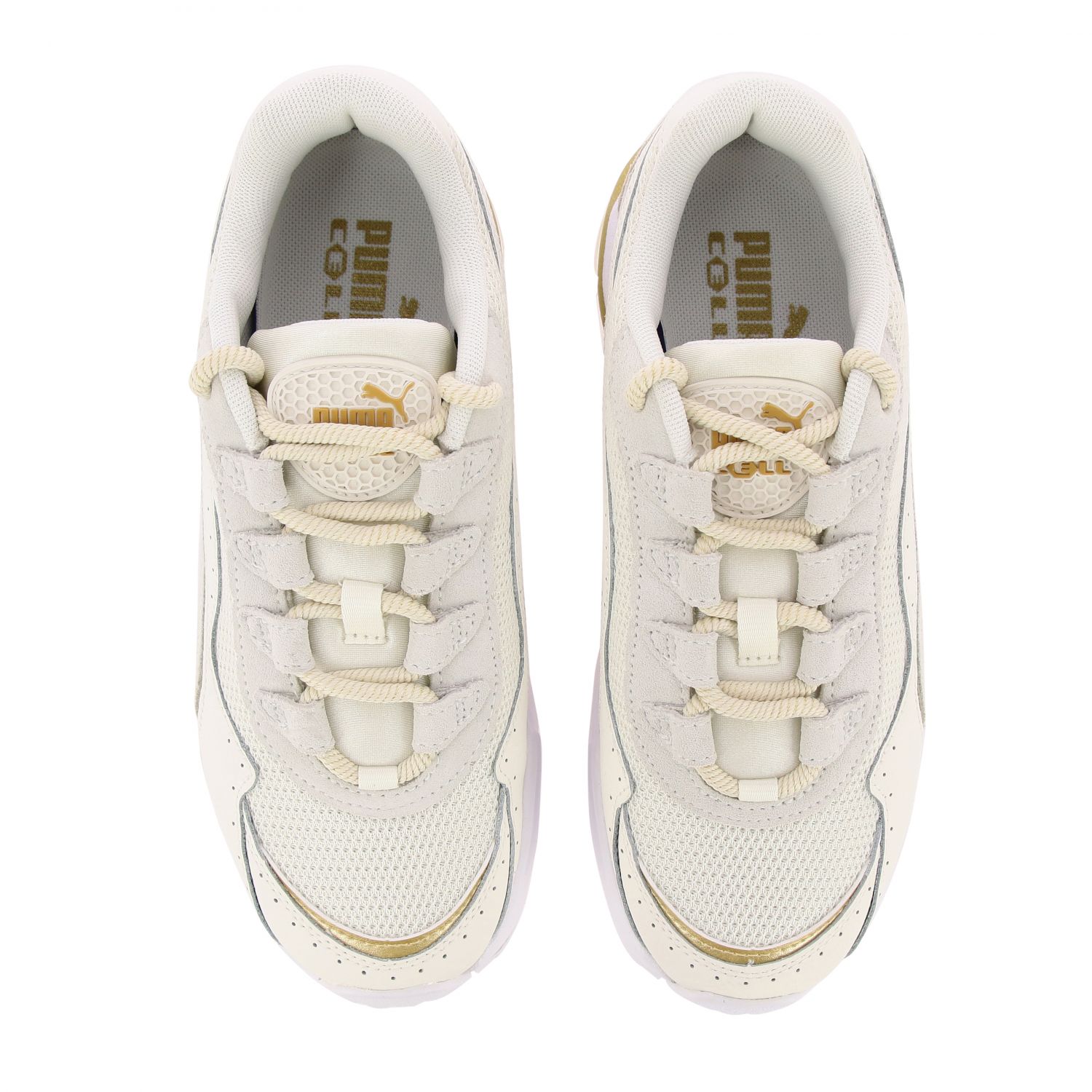puma blanche noeud derriere