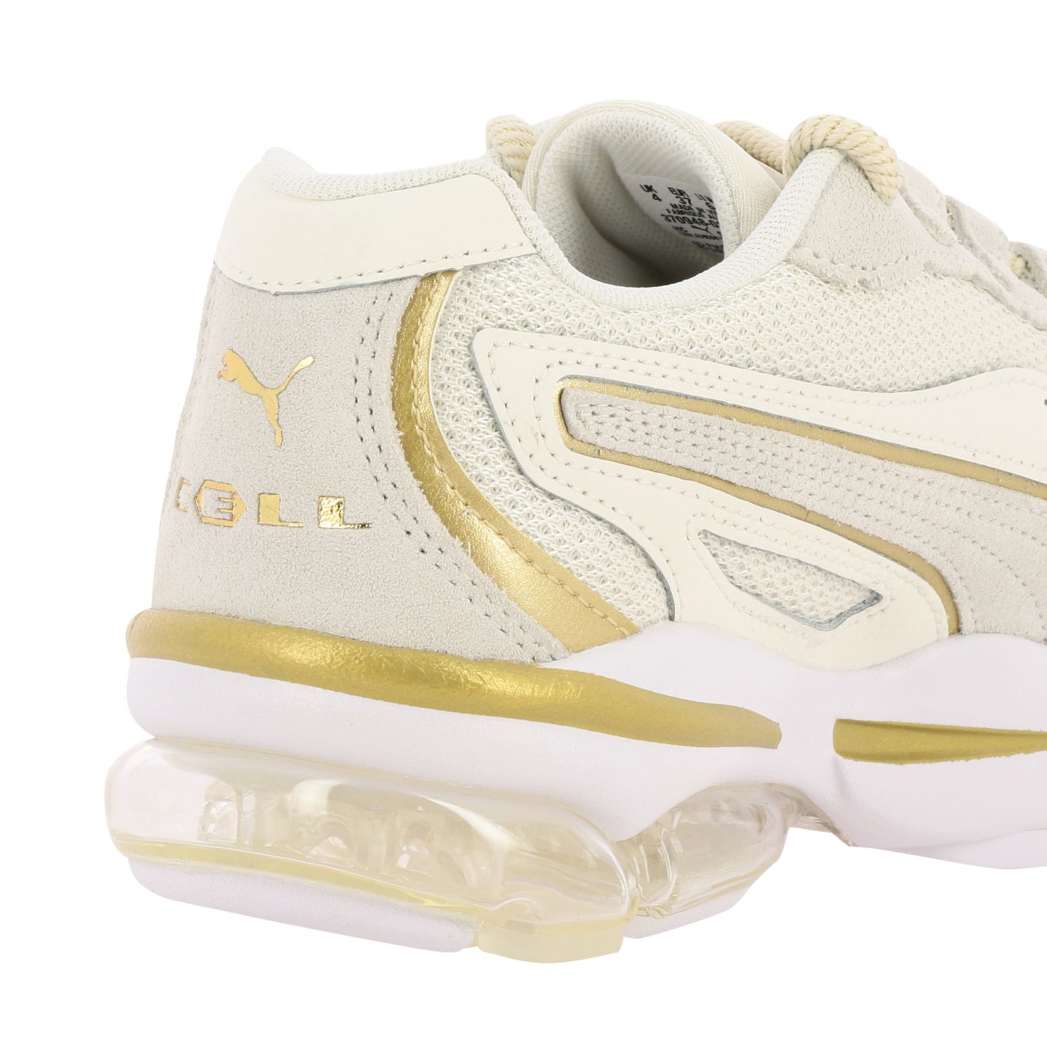 puma blanche noeud derriere