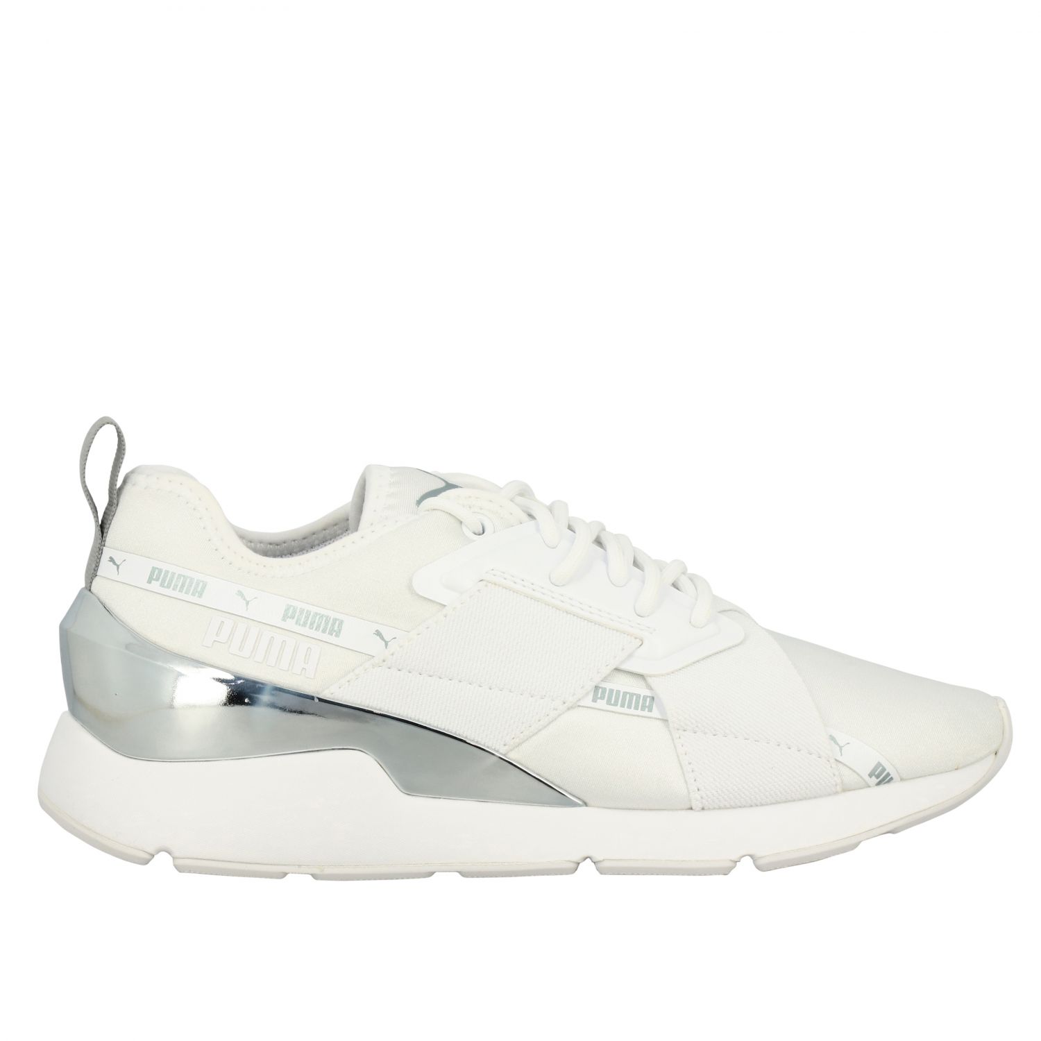 Puma Outlet: sneakers for woman - White | Puma sneakers 370838 online ...