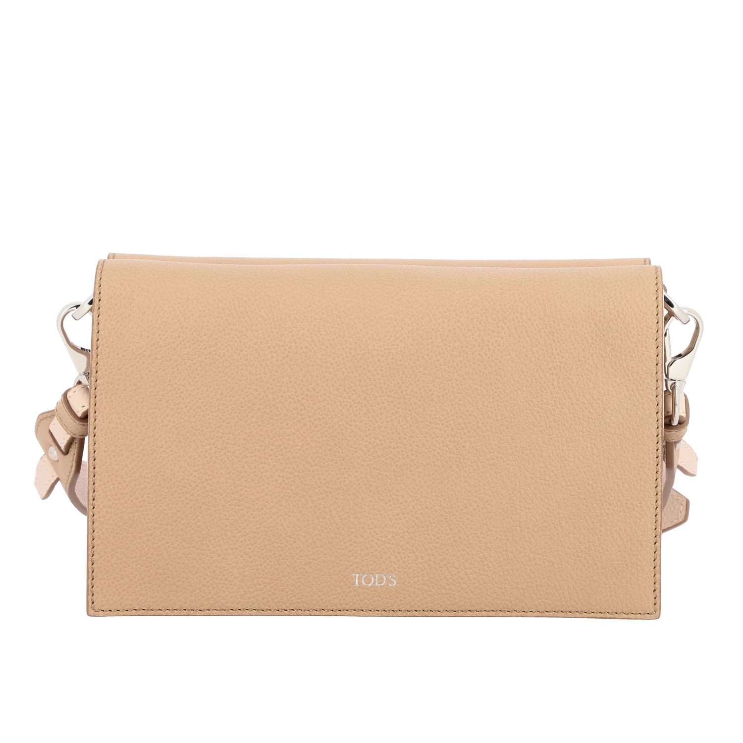 Crossbody bags Tod's: Tod's small Selleria leather bag with shoulder strap blush pink 1